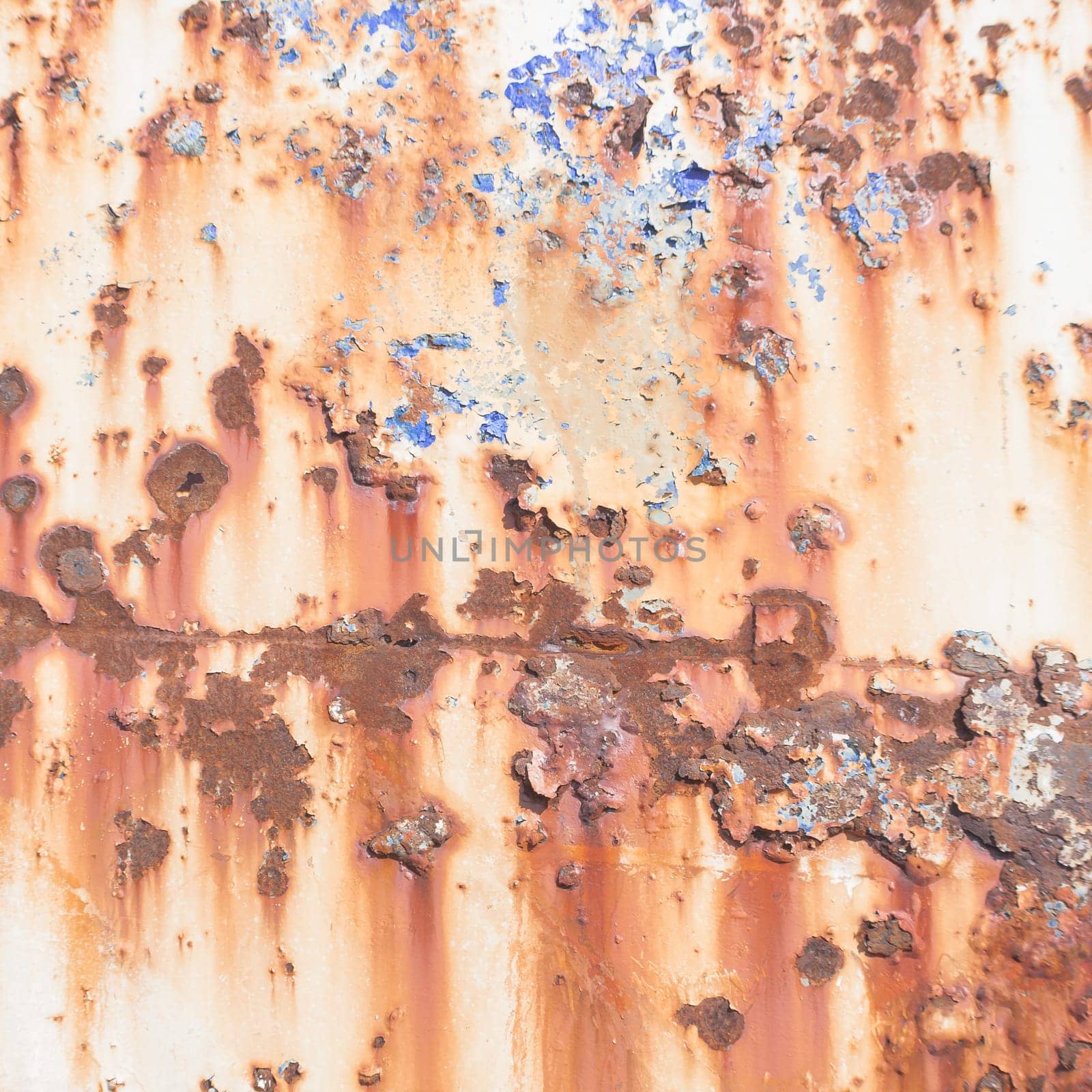 Inside the rust. Rusted Background .