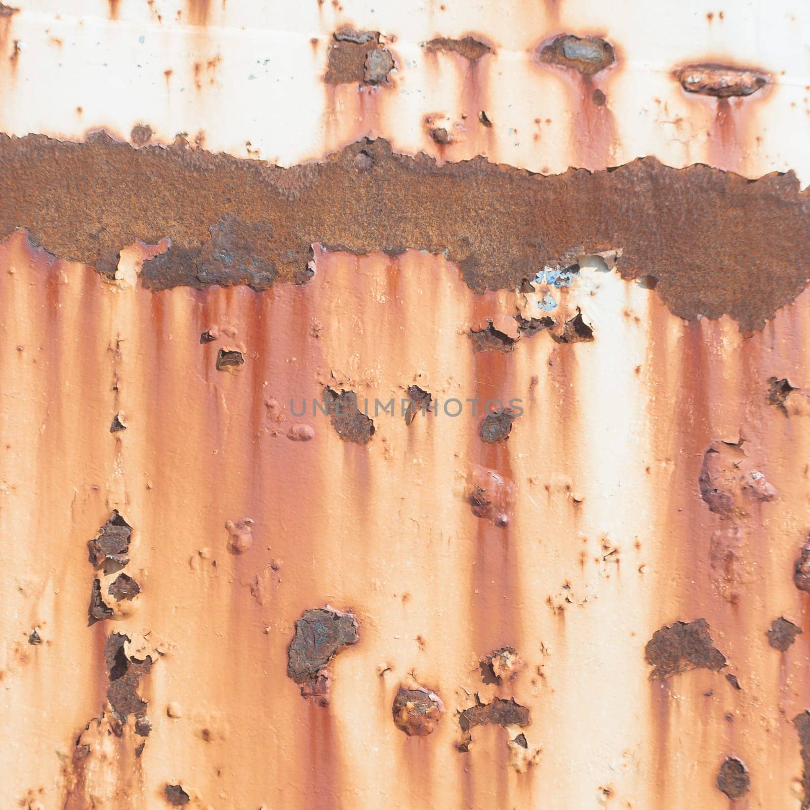 Inside the rust. Rusted Background .