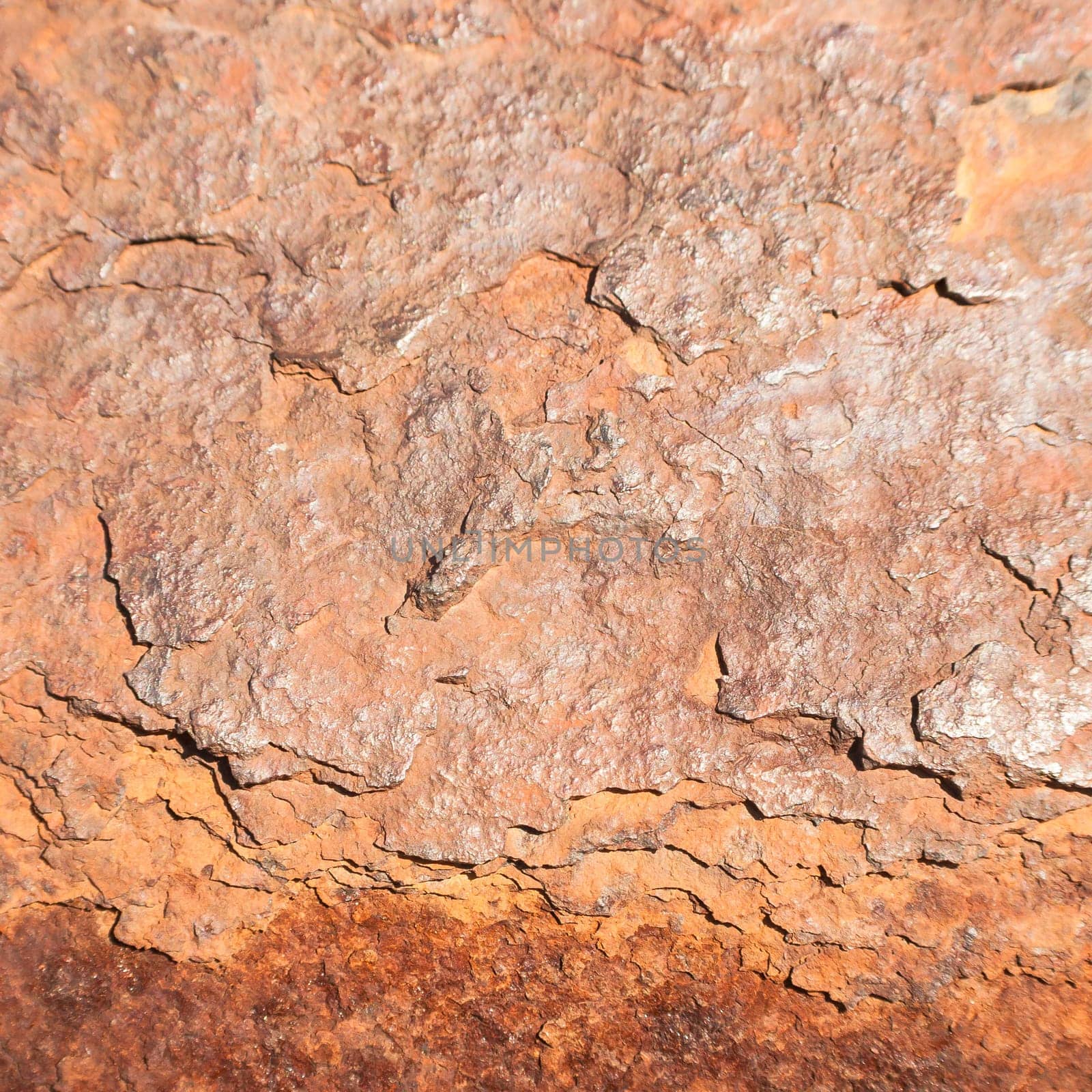 Inside the rust. Rusted Background .
