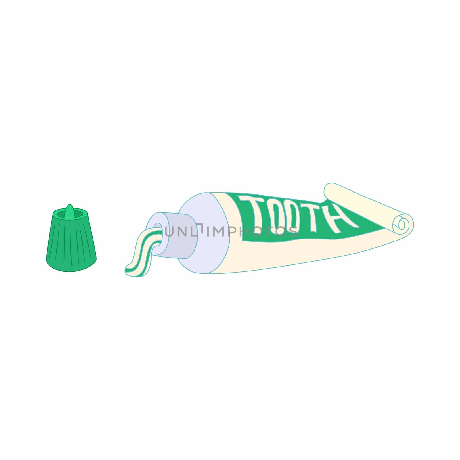 icon in cartoon style on a white background