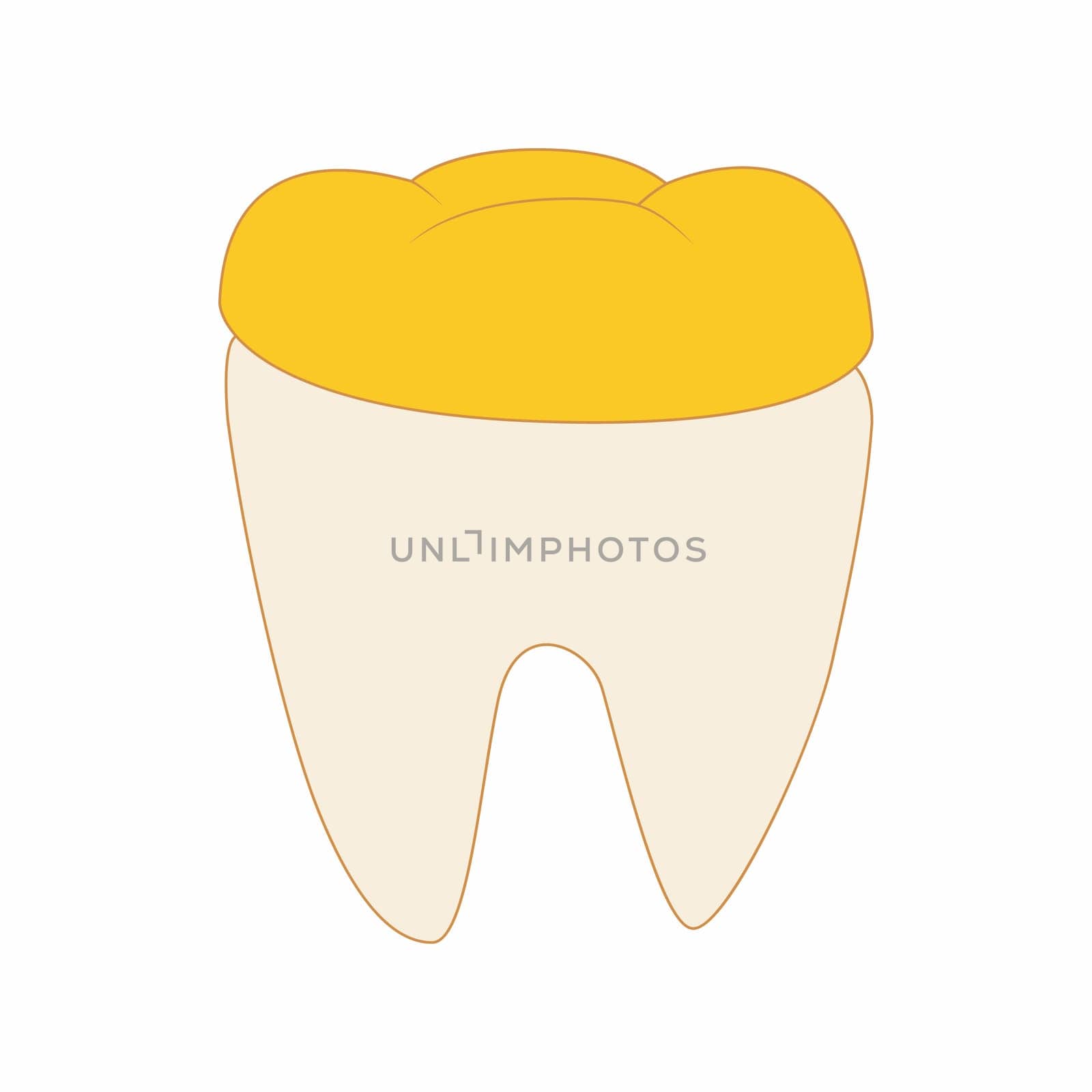 icon in cartoon style on a white background