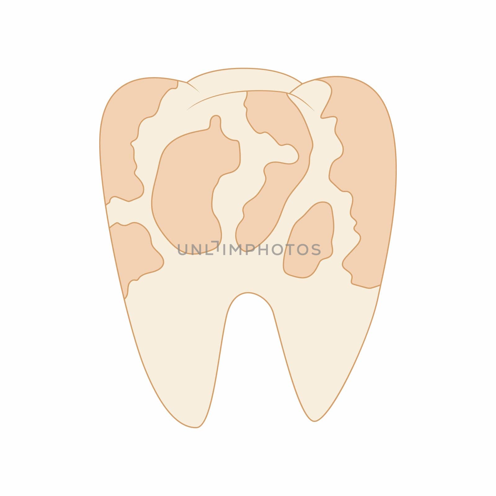 icon in cartoon style on a white background