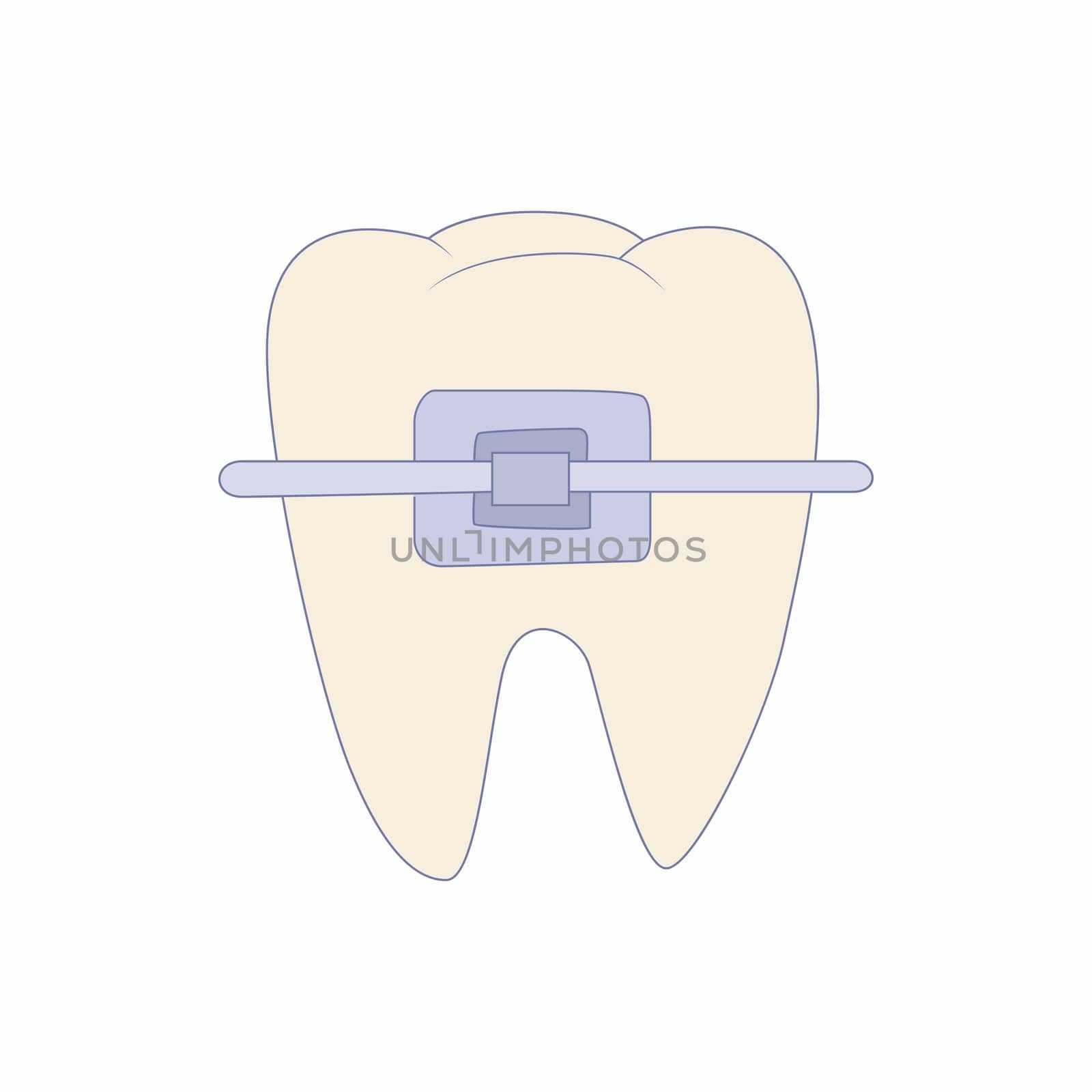 icon in cartoon style on a white background