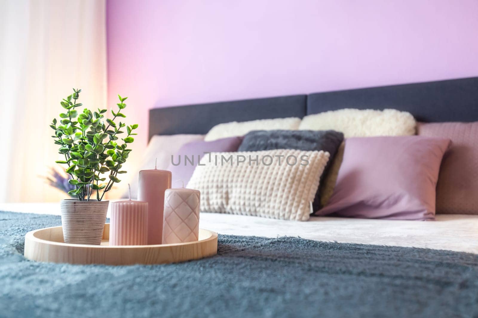 Interior photo shoot in a modern apartment. detail