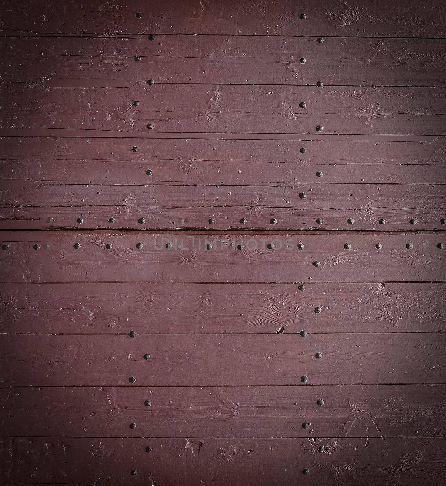 The old ancient wooden texture in Spain. Selective focus