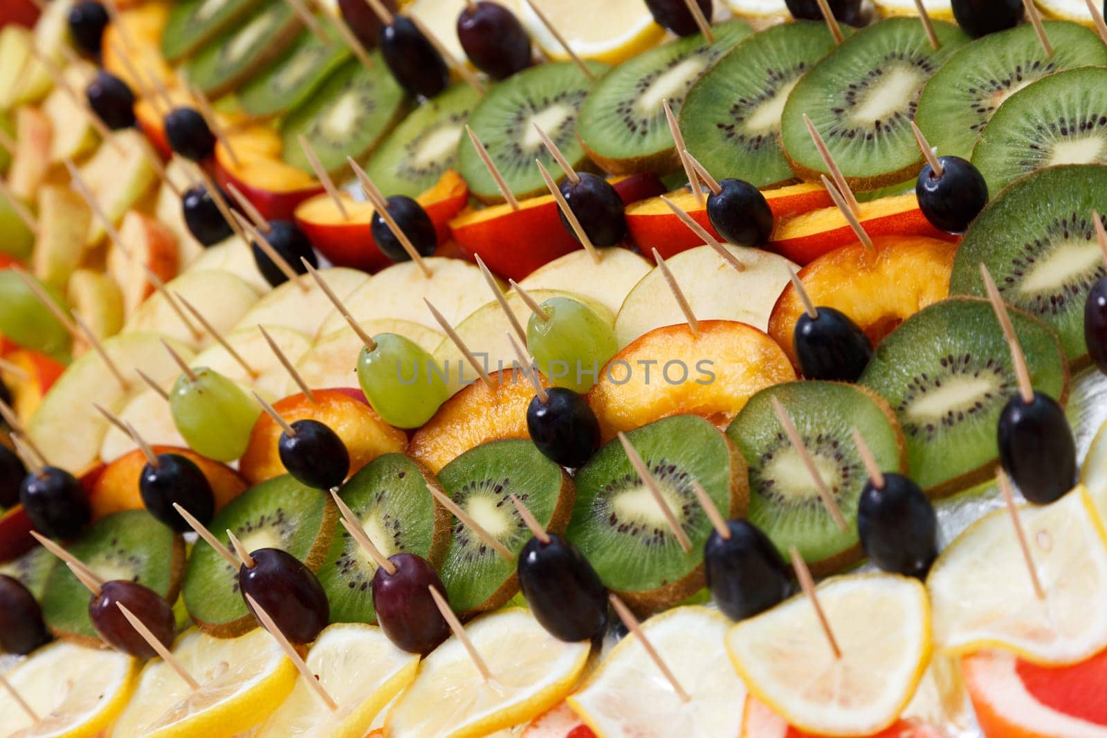 beautiful fruit buffet