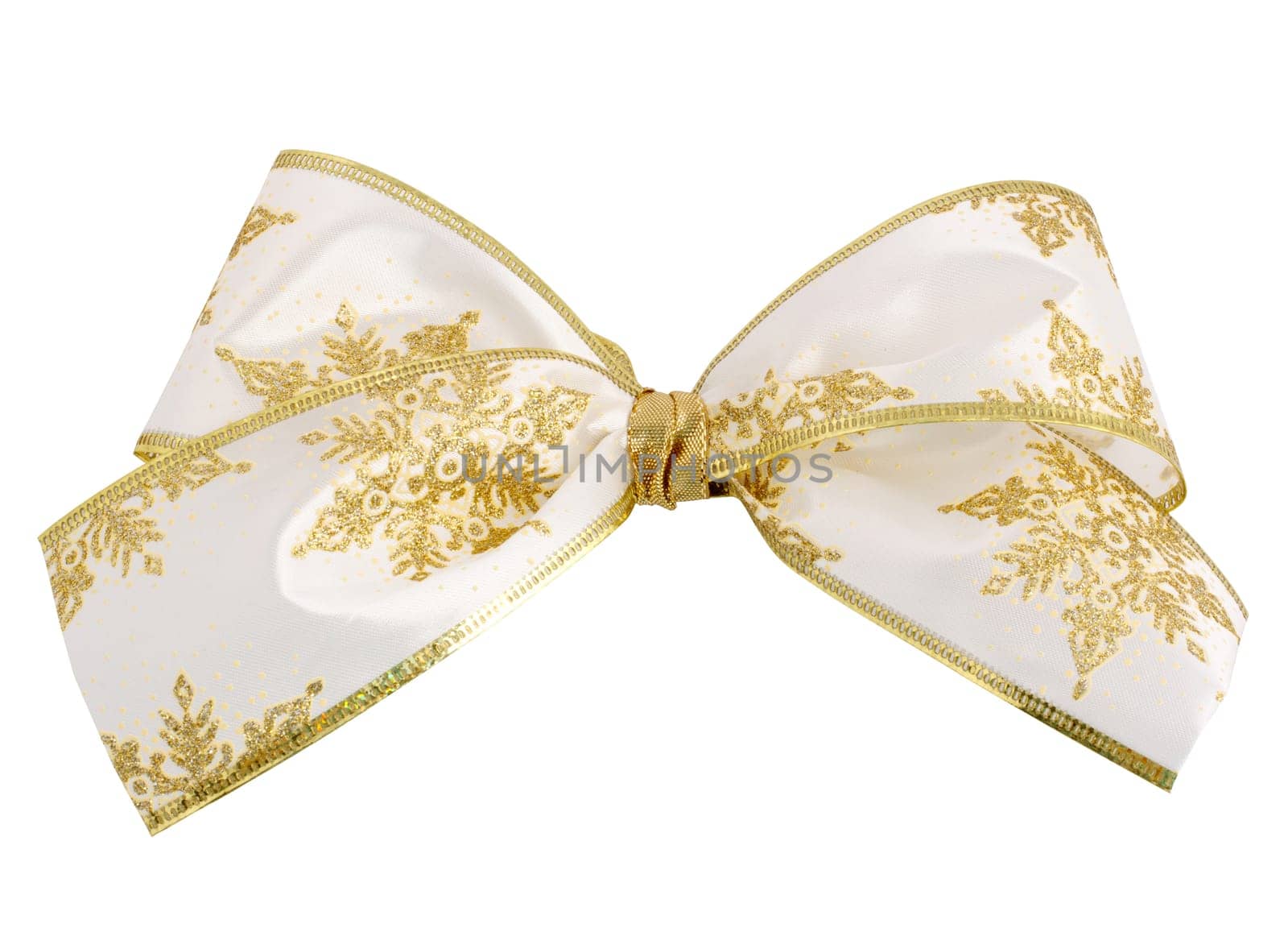 decoration bow on a white background