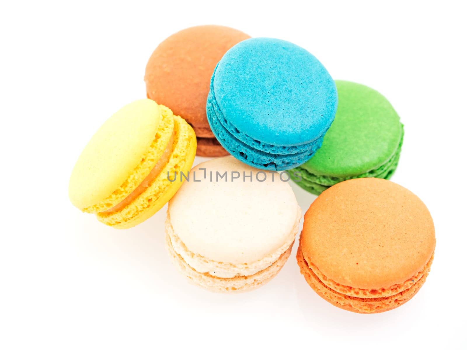 colorful macarons