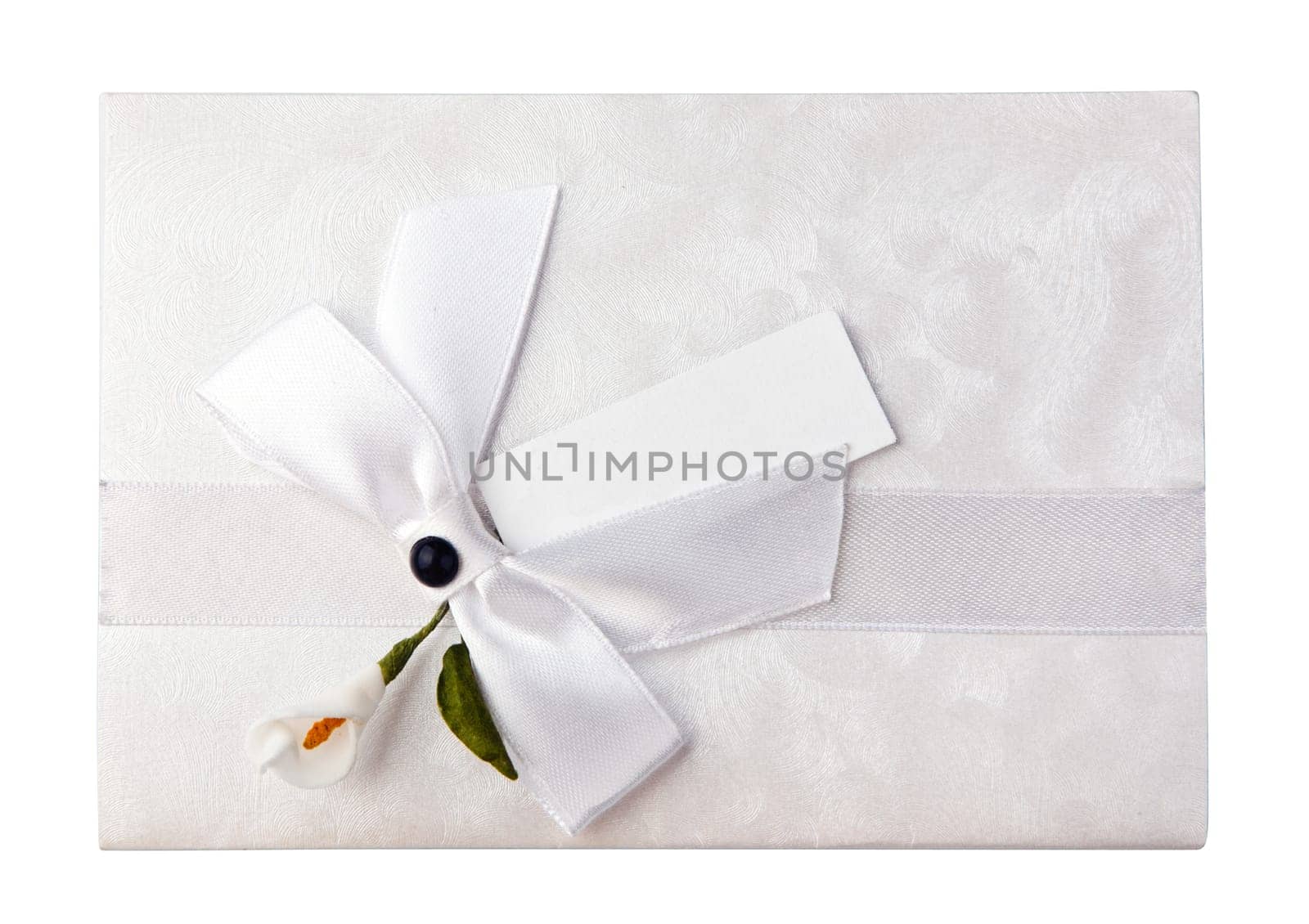 Christmas decorative invitation on a white background