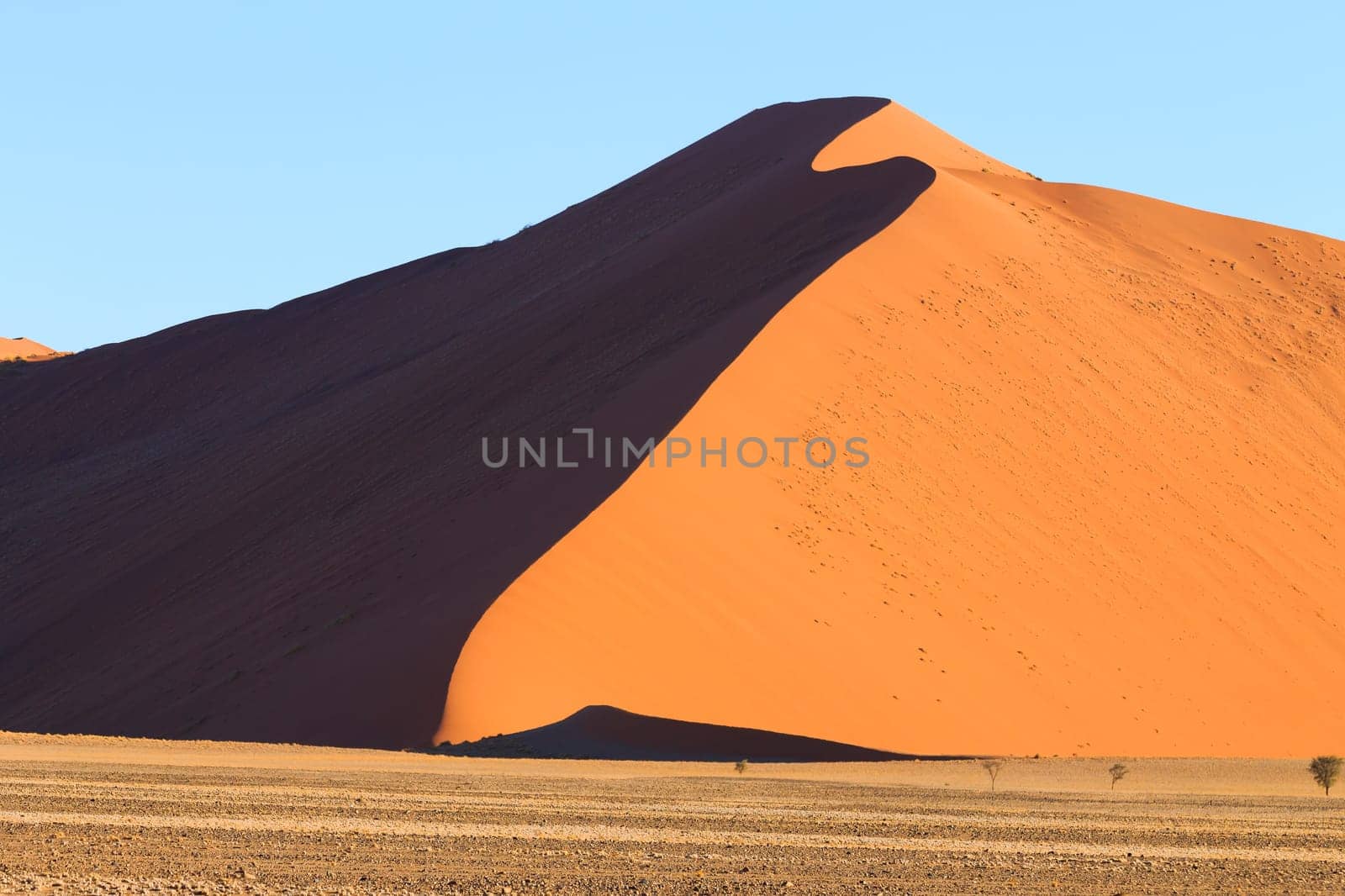 Red dunes on the road to Sossusvlei, Namibia
