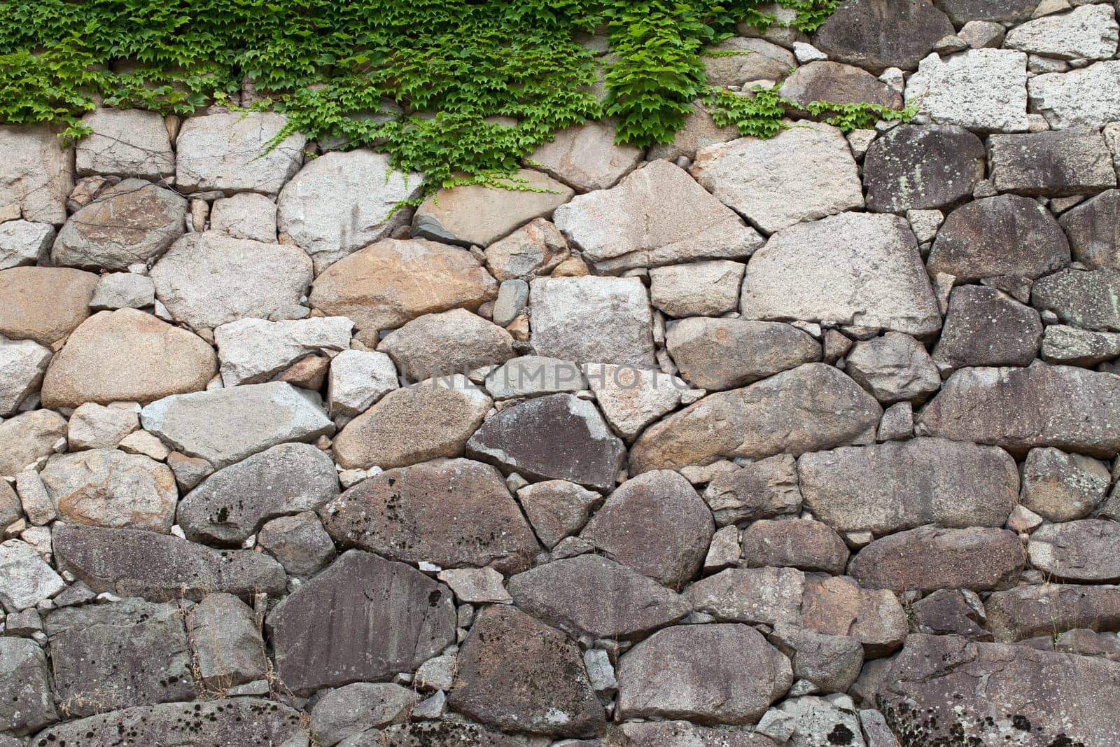 Background of stone wall texture