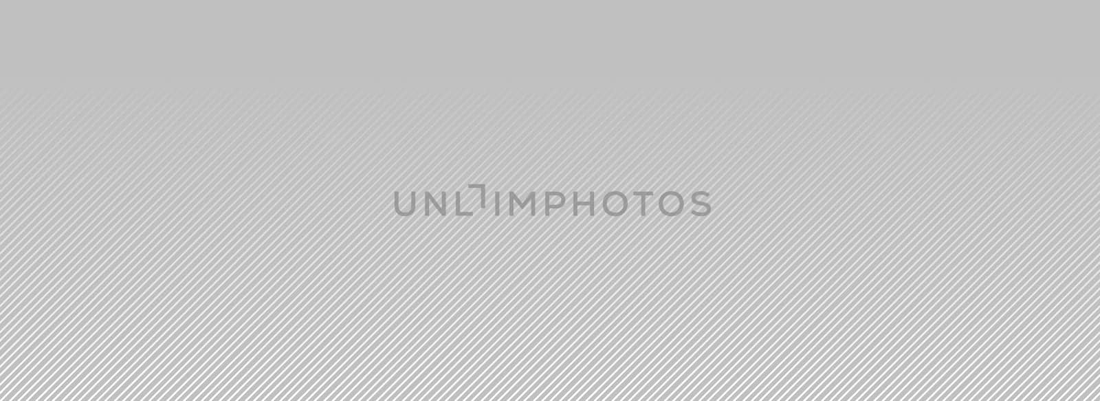 Grey background with white stripes and soft gradient