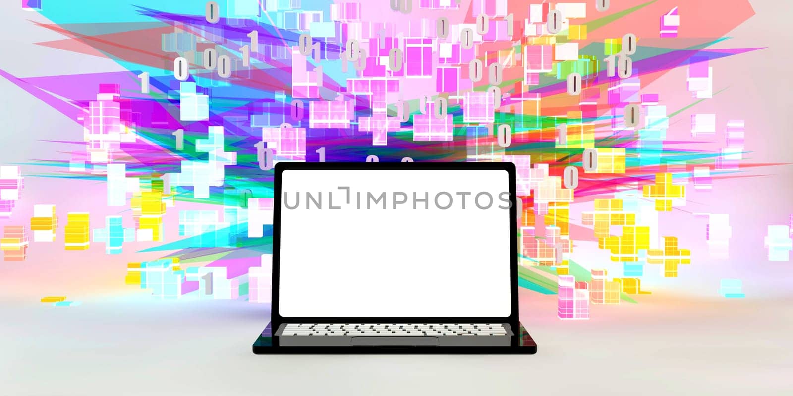 Online Advertising Marketing Template for a Presentation