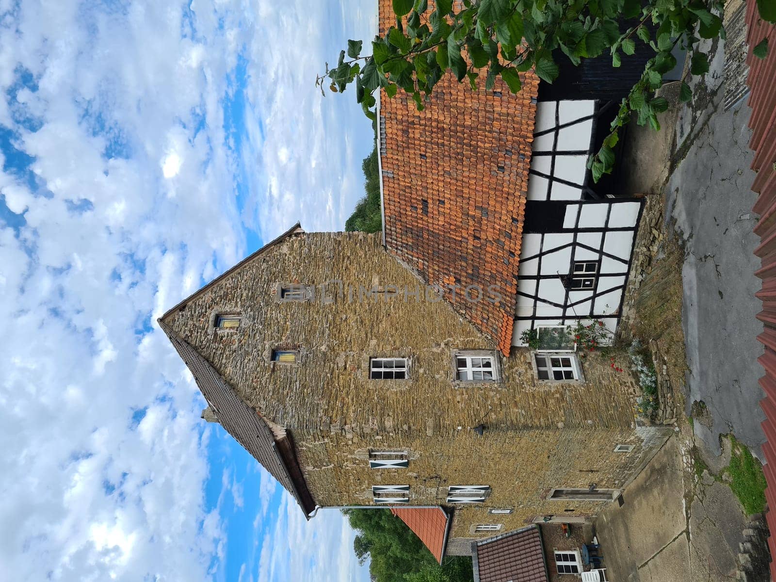 Gräfgenstein Castle in Ratingen is a medieval hilltop castle