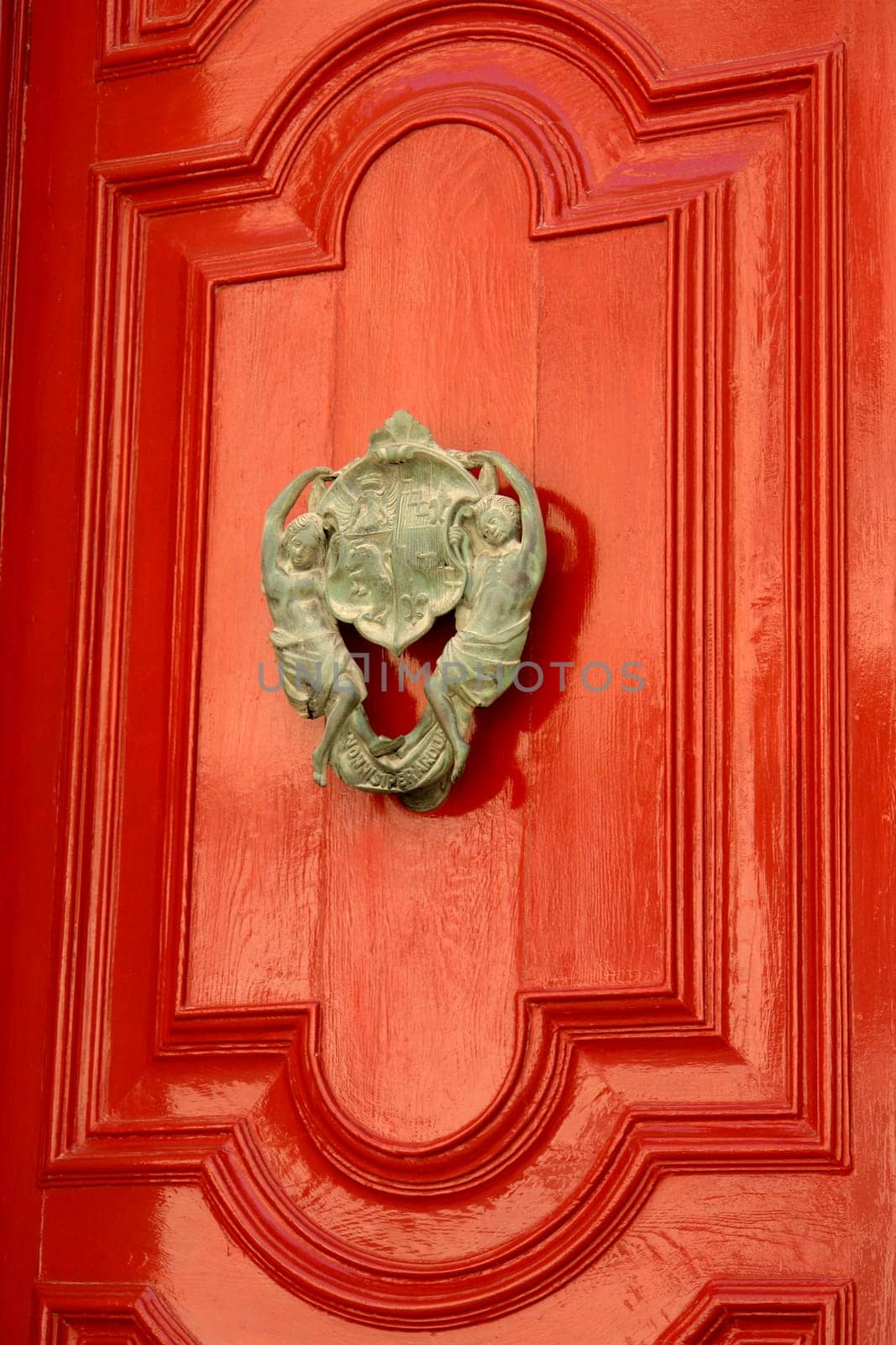 door knob on one of the doors at Mdina, Malta
