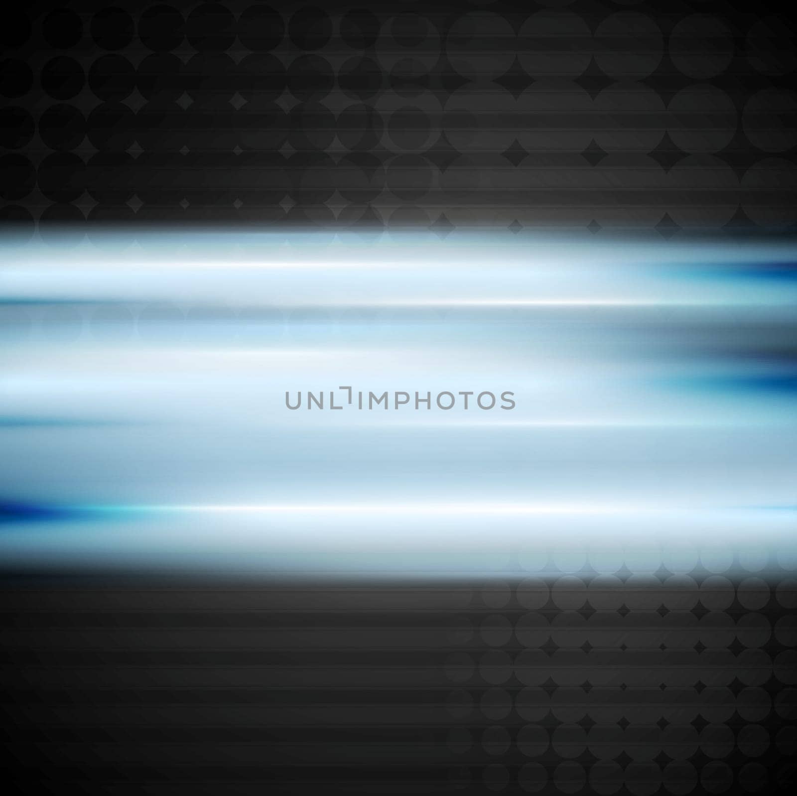 Shiny blue vector abstract background