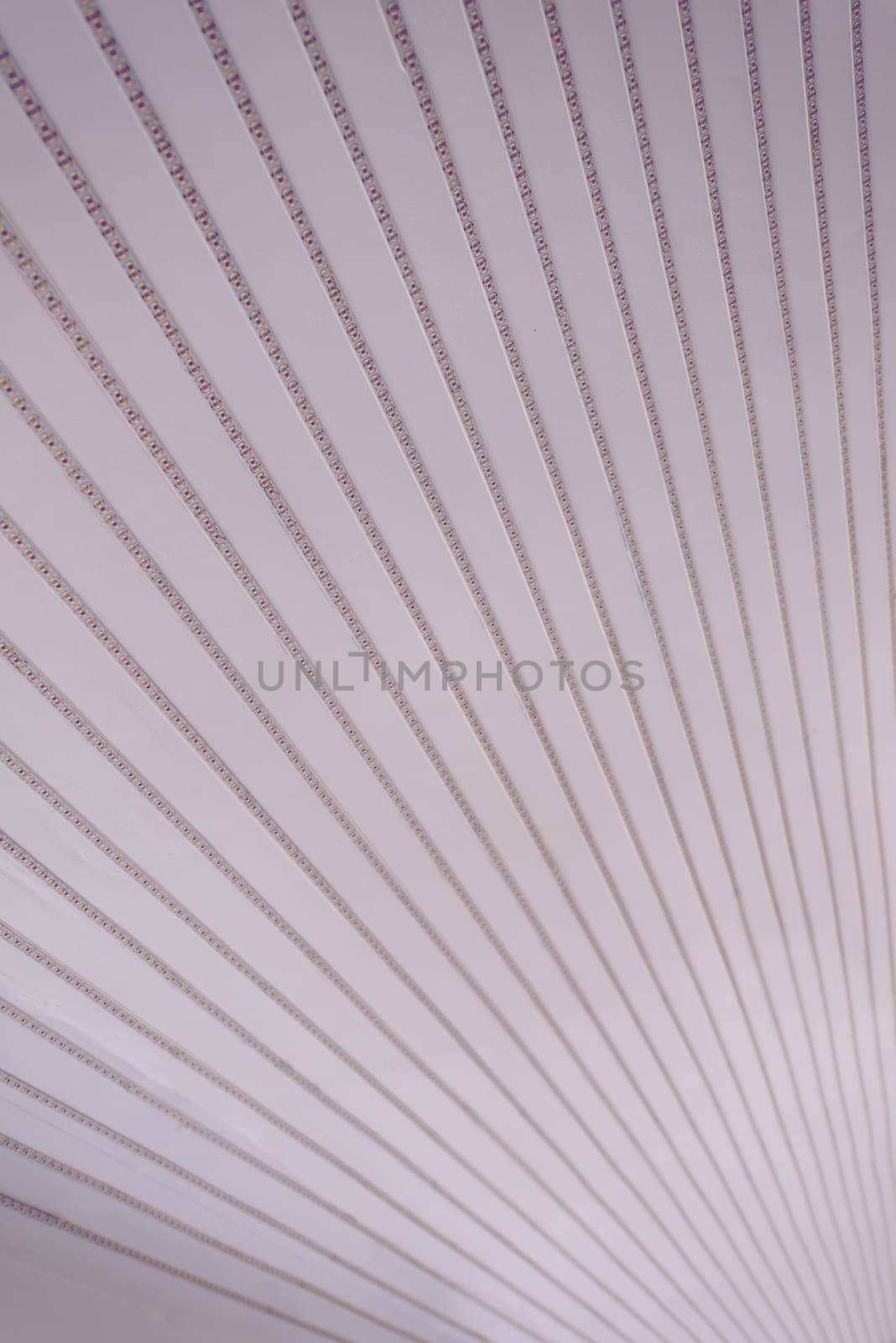 Diode strip.close up of led lights tape set on the ceiling  at new luxury apartment