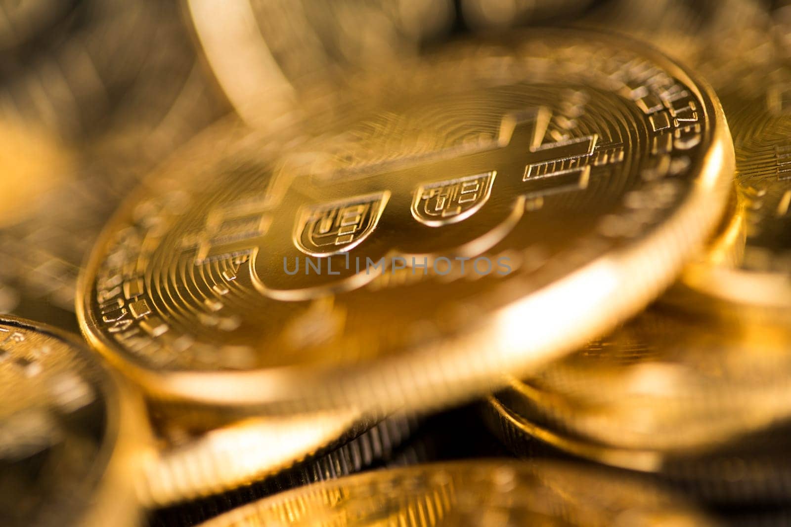 Bitcoin Trading Concept, virtual money