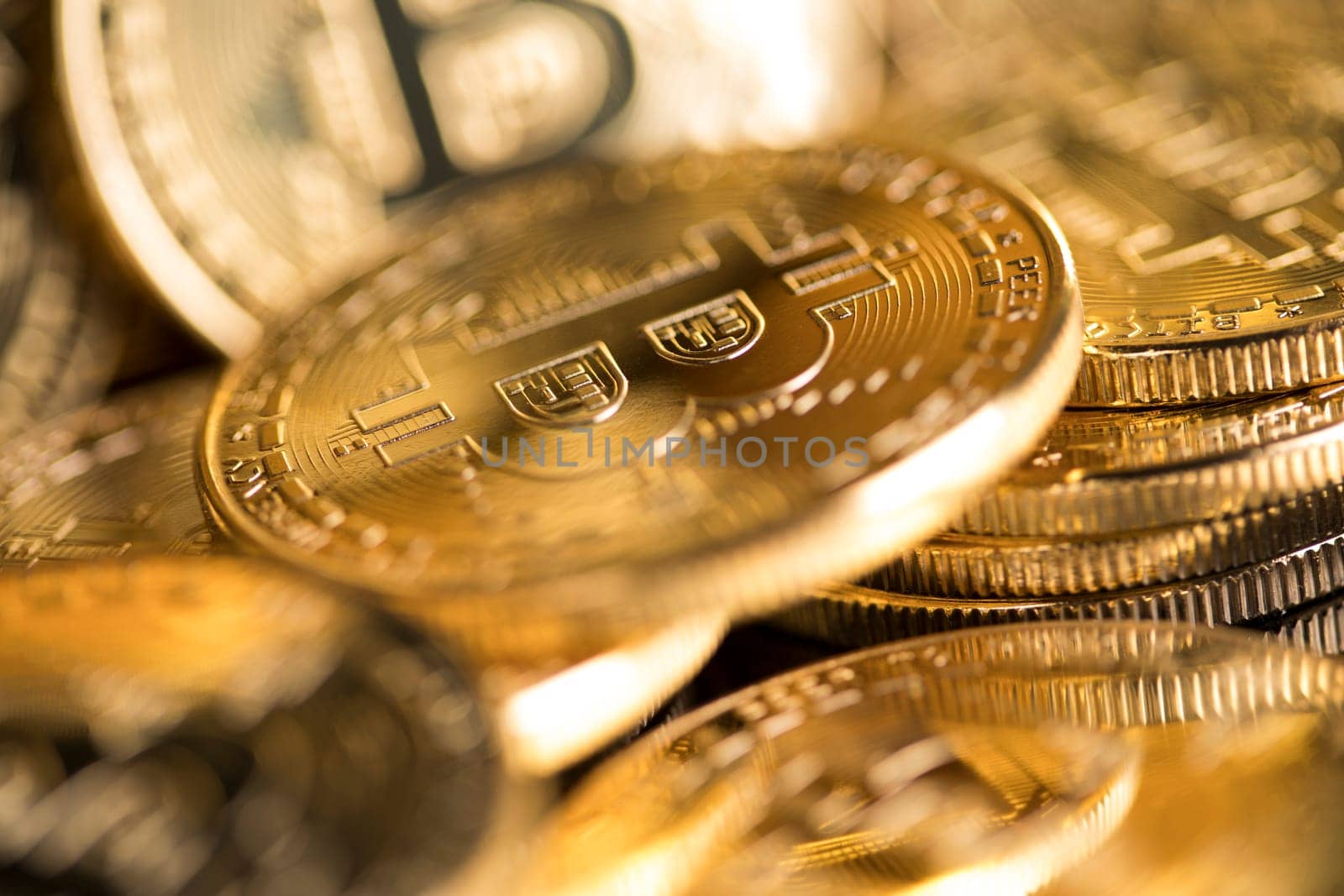 Bitcoin Trading Concept, virtual money