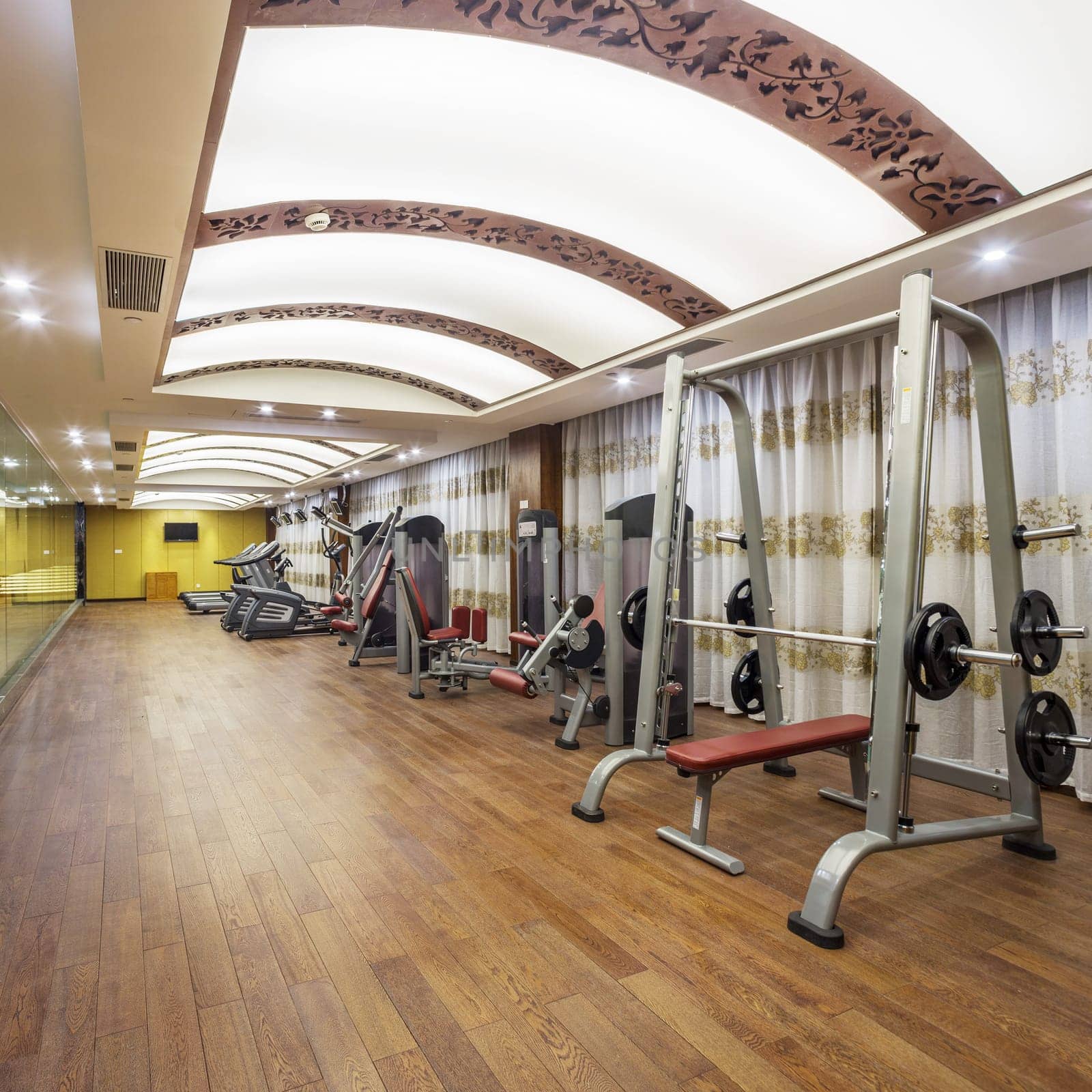 gym in the hotel