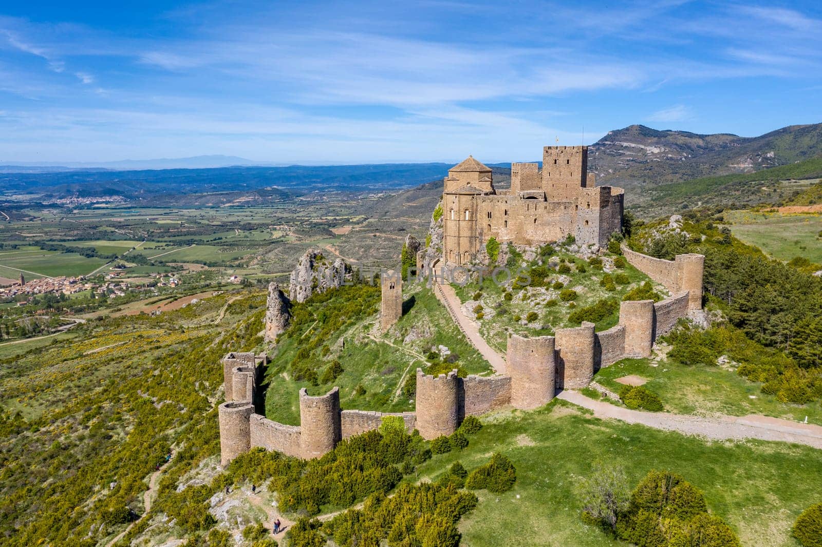 Castle of Loarre is a Romanesque Castle and Abbey located in the Aragon autonomous region of Spain. It is the oldest castles in Spain