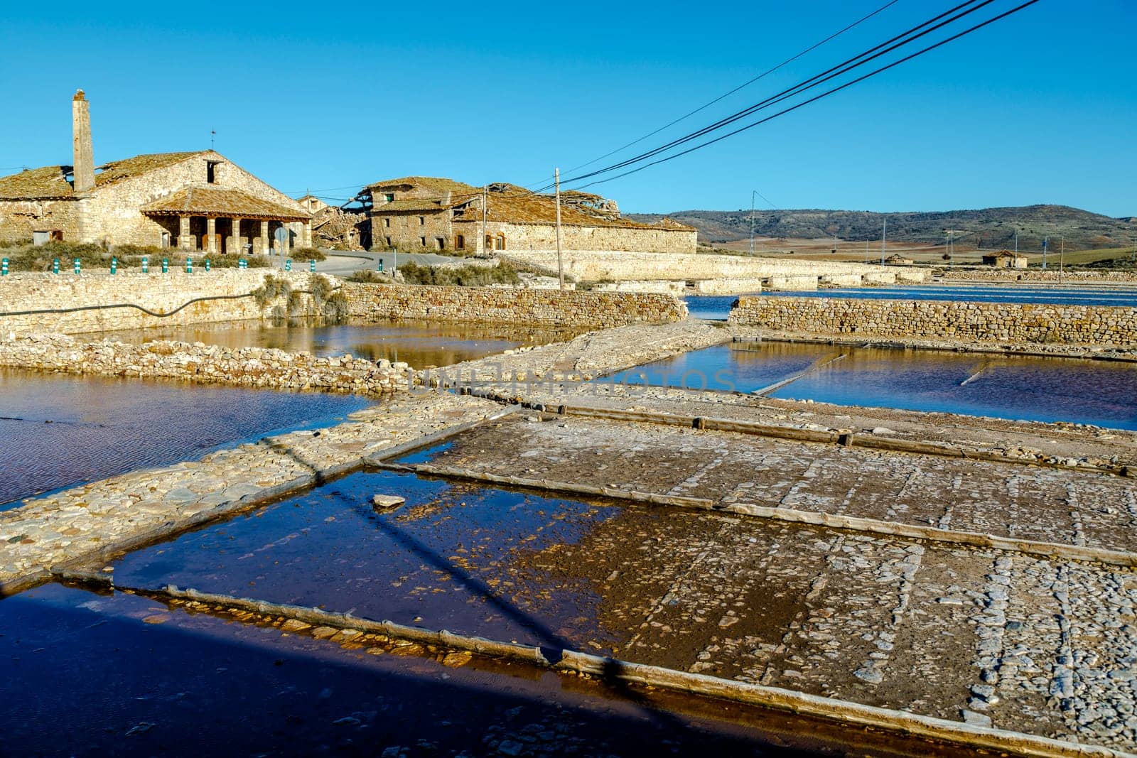 Saltworks of Imon Siguenza Guadalajara province Castilla la Mancha Spain