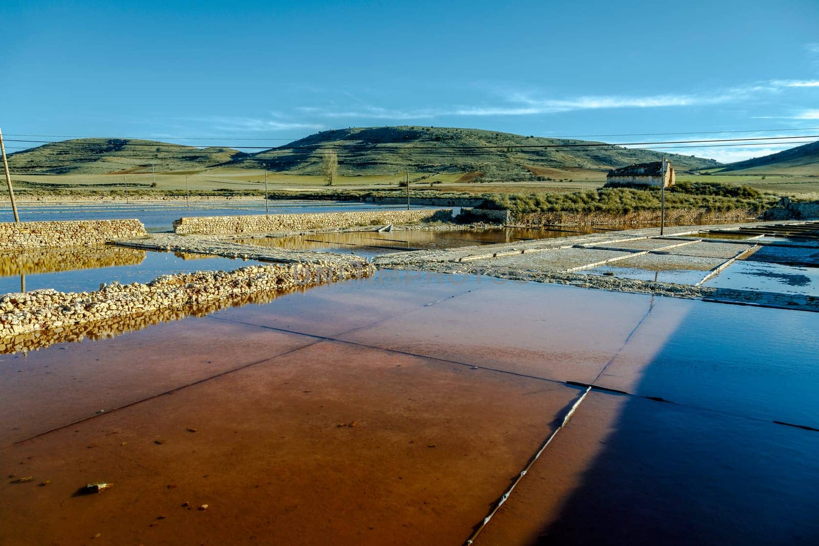 Saltworks of Imon Siguenza Guadalajara province Castilla la Mancha Spain