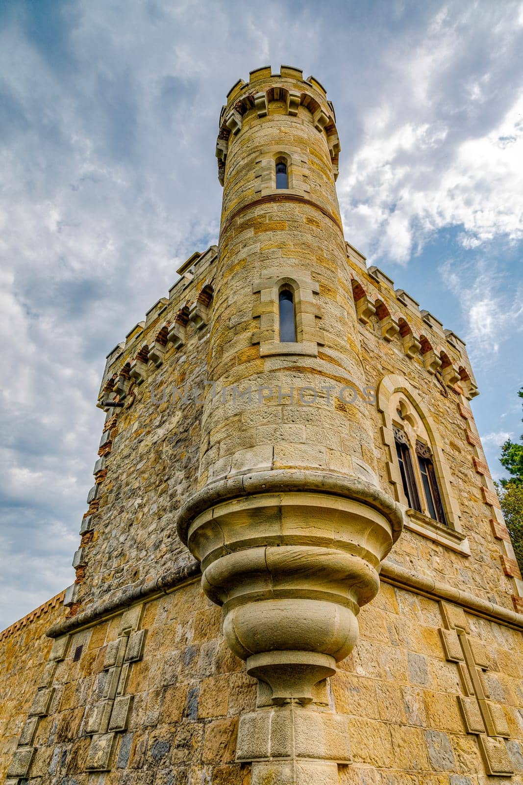 The Tour Magdala in Rennes le Chateau. The mistery of the Cathars, The Holy Graal, Templars