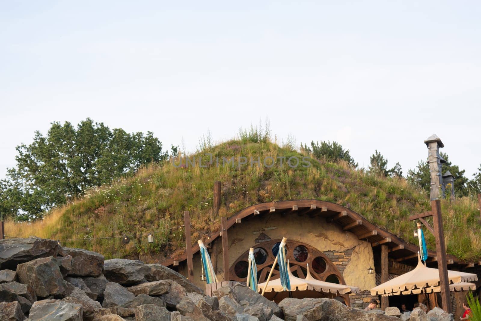 Wooden homes of Hobbiton