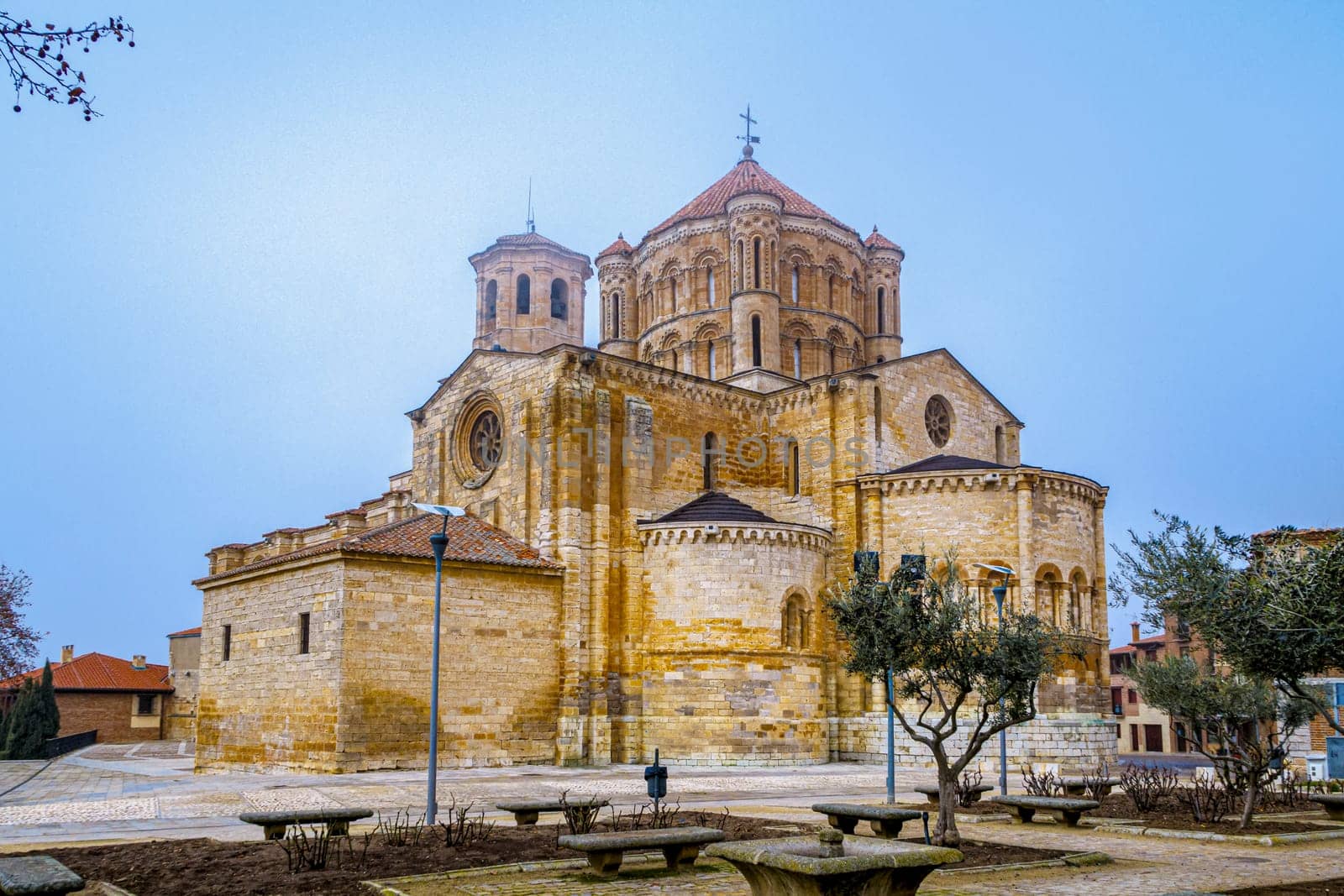 Santa Maria cathedral in the center of Toro, Spain