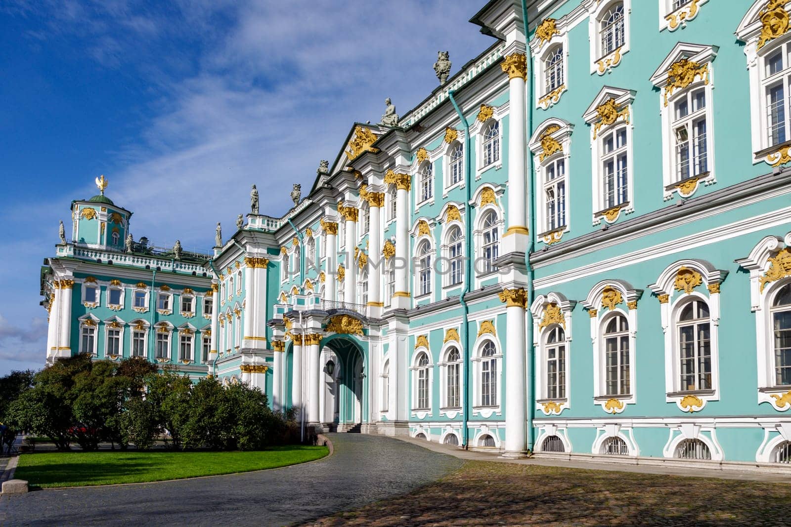 Hermitage palace in Saint Petersburg, Russia
