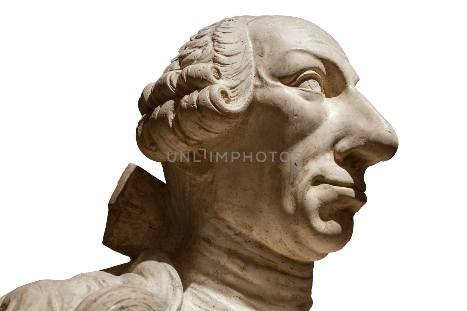 King Carlos III of Spain bust. Unknown artist. Naval Museum of Madrid, Spain