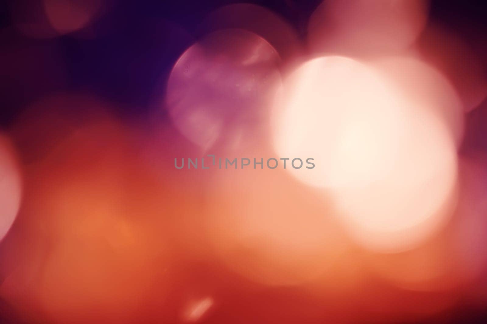 Abstract background with bokeh defocused lights and shadow.Multcolors bokeh.Vintage style.Disco lights.