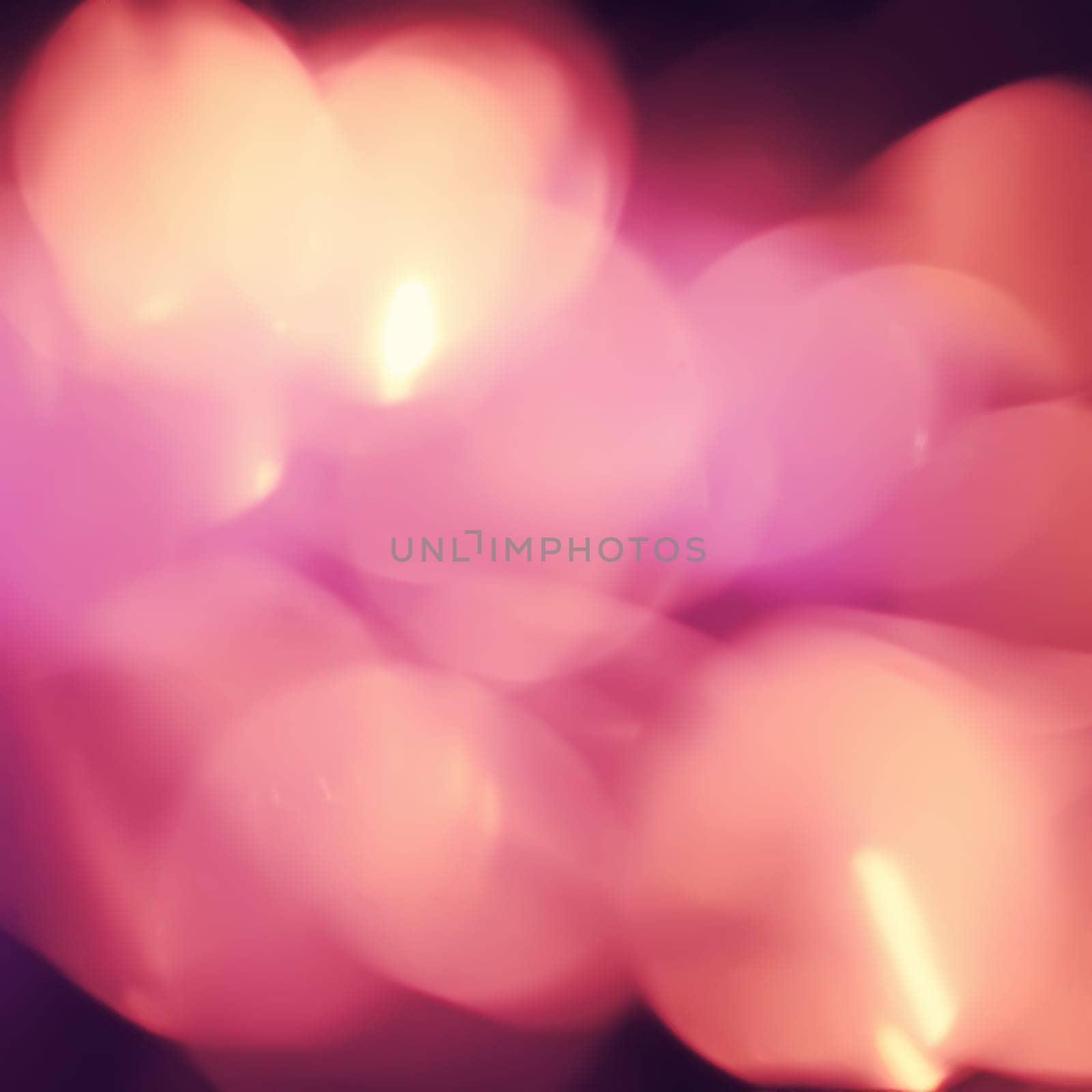 Abstract background with bokeh defocused lights and shadow.Multicolors bokeh.Vintage style.Disco lights.