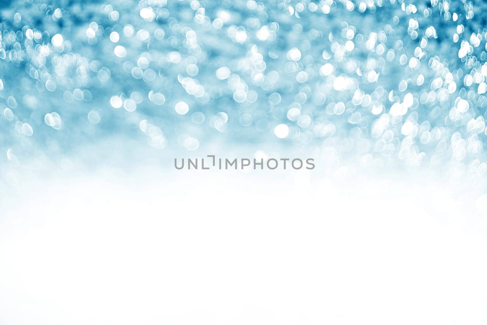Lights on blue background.Christmas Lights