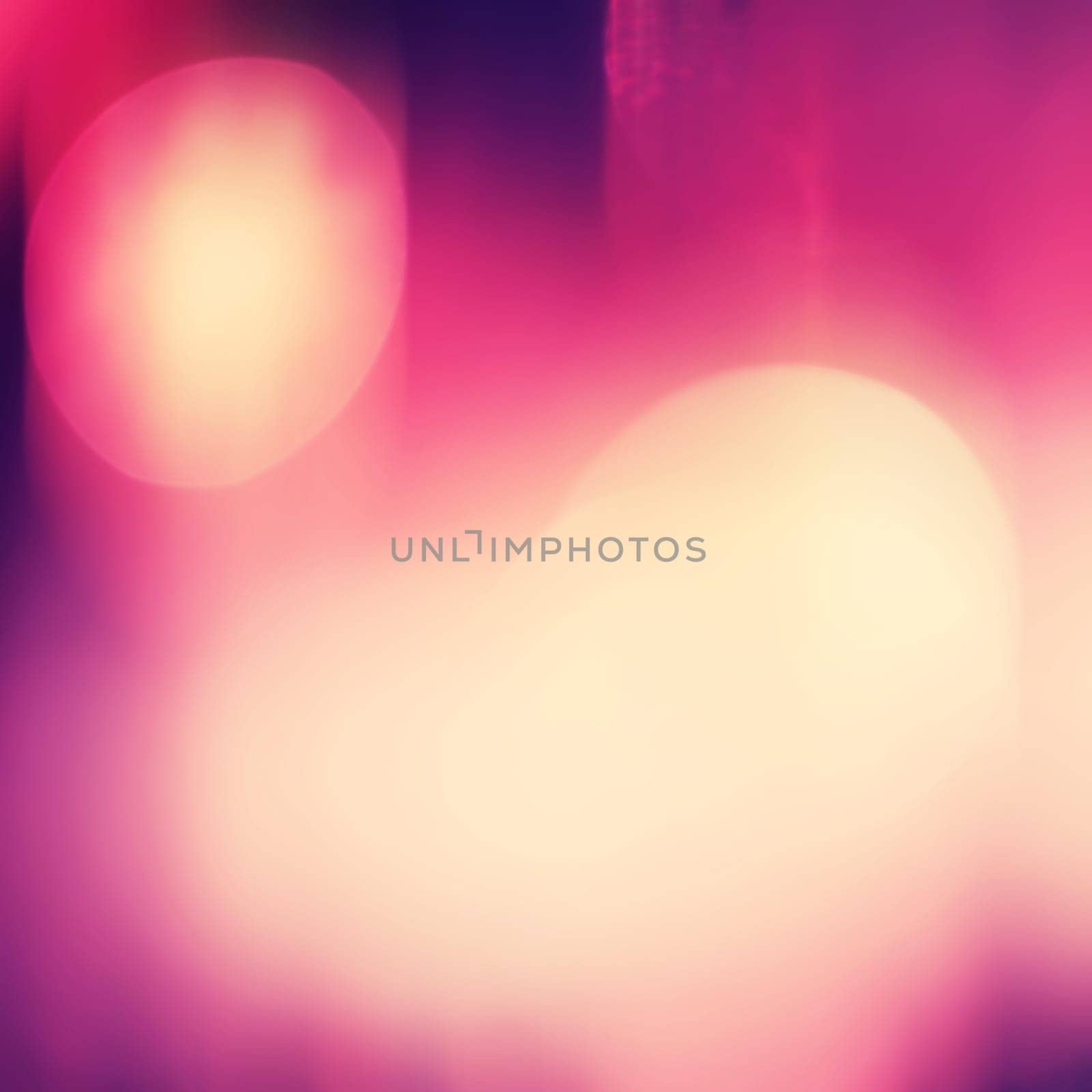 Abstract background with bokeh defocused lights and shadow.Multicolors bokeh.Vintage style.Disco lights.