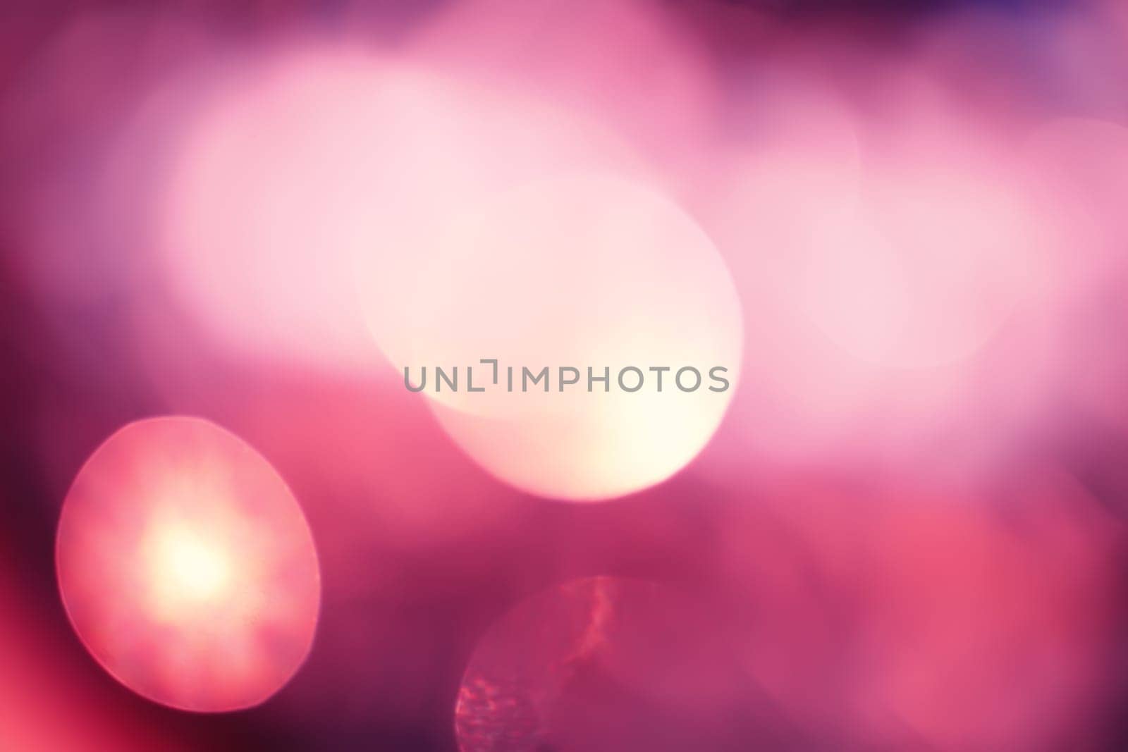 Abstract background with bokeh defocused lights and shadow.Multicolors bokeh.Vintage style.Disco lights.