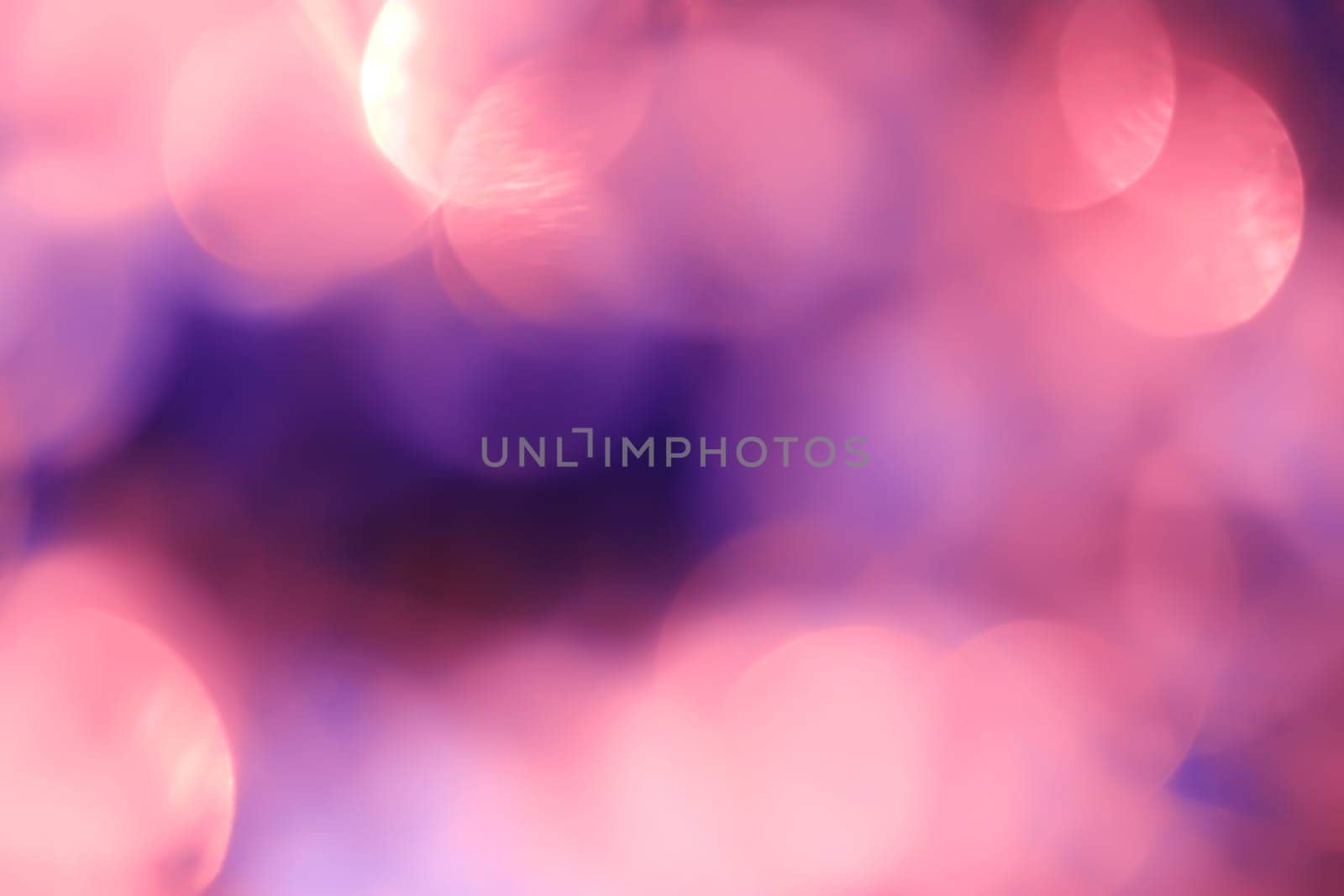 Abstract background with bokeh defocused lights and shadow.Multicolors bokeh.Vintage style.Disco lights.