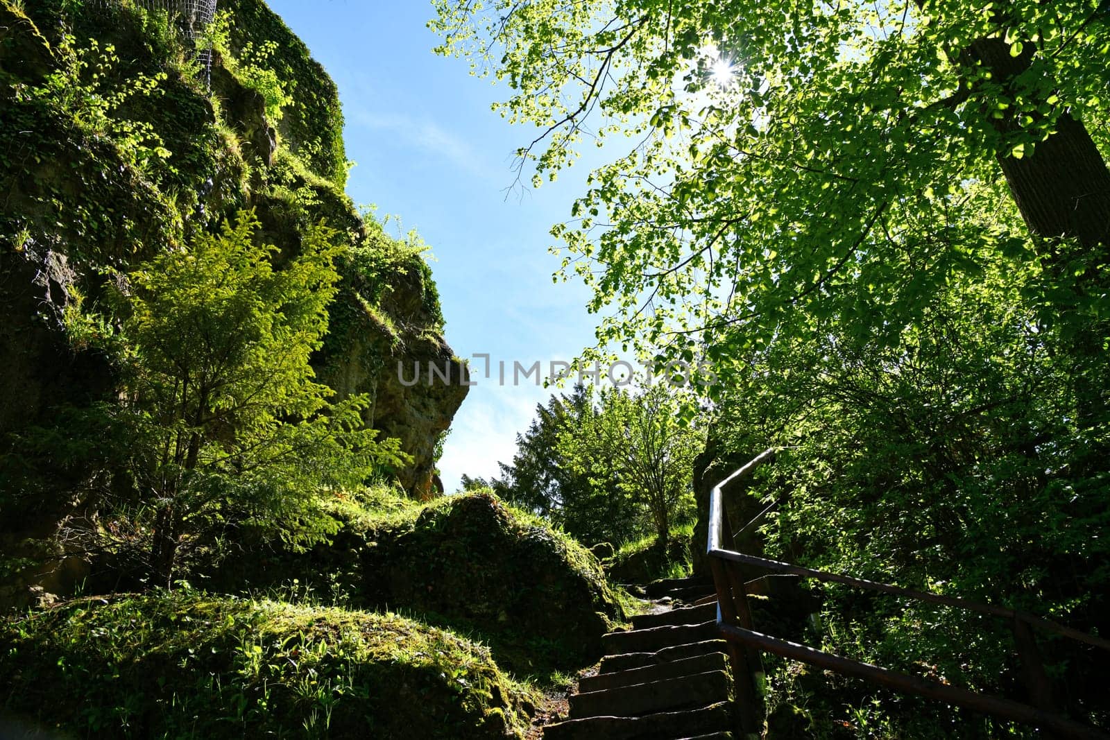 old stone stairs
