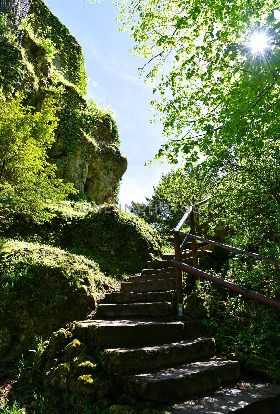 old stone stairs