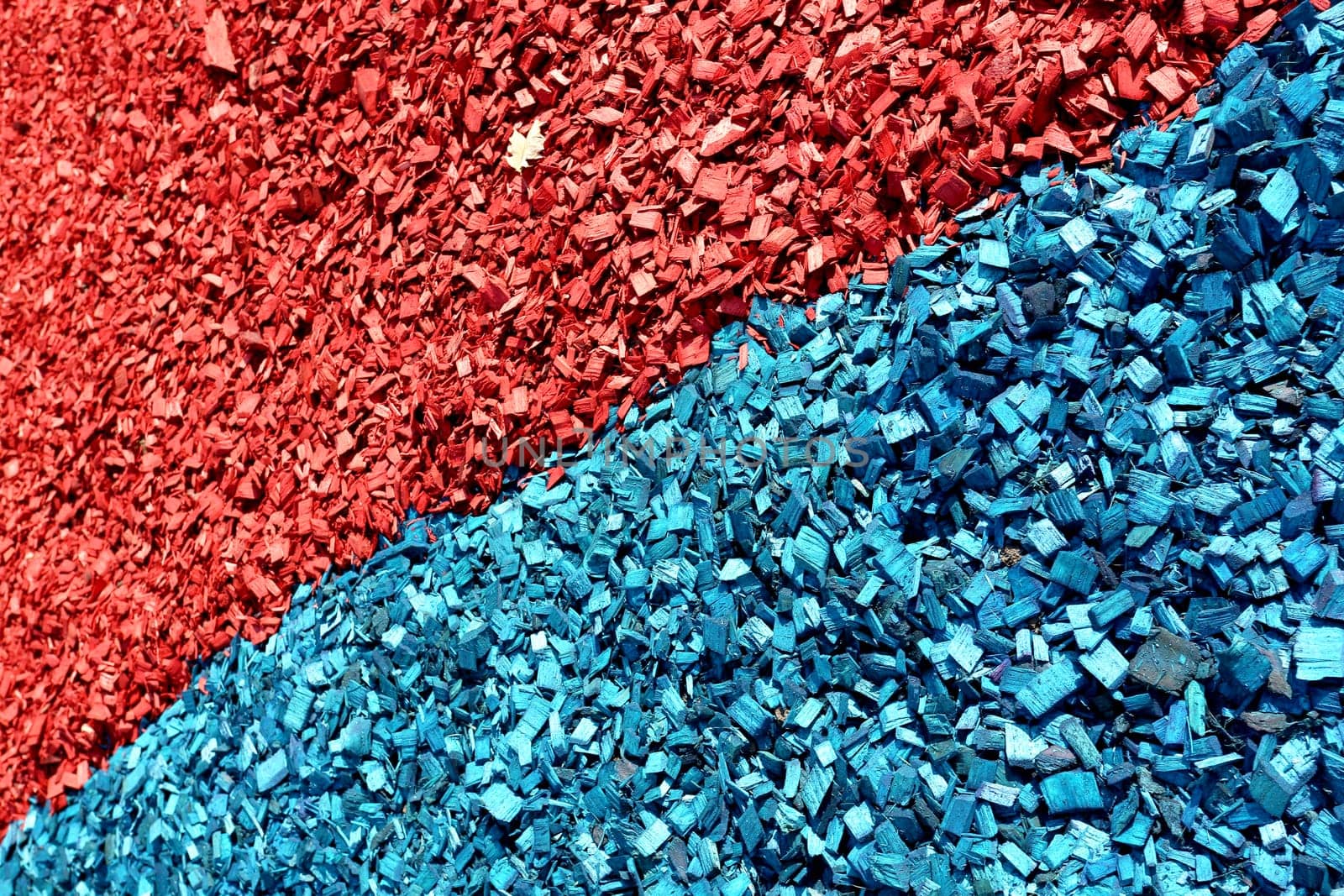 Red blue chips are laid out in a beautiful background