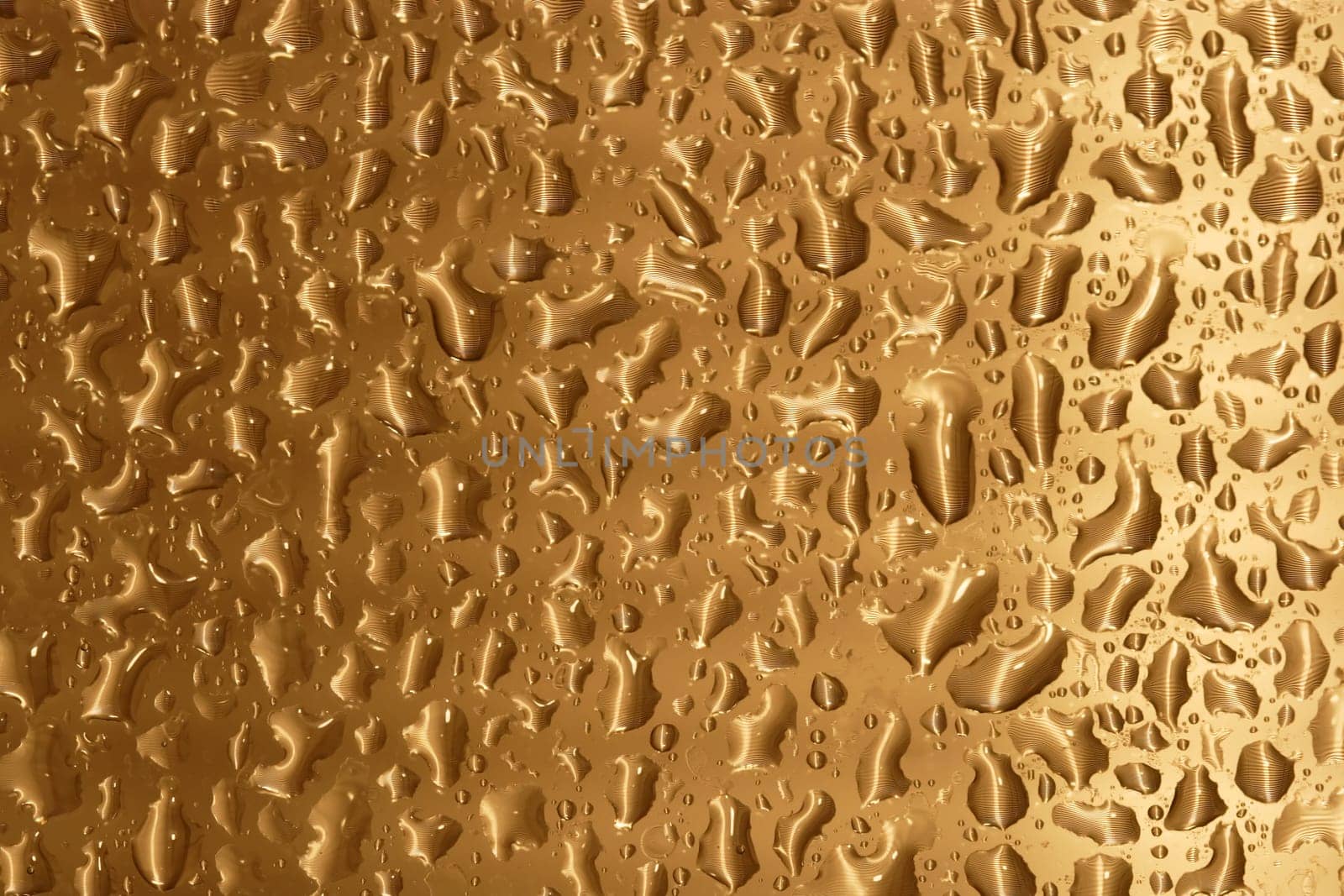 water drops on glass surface