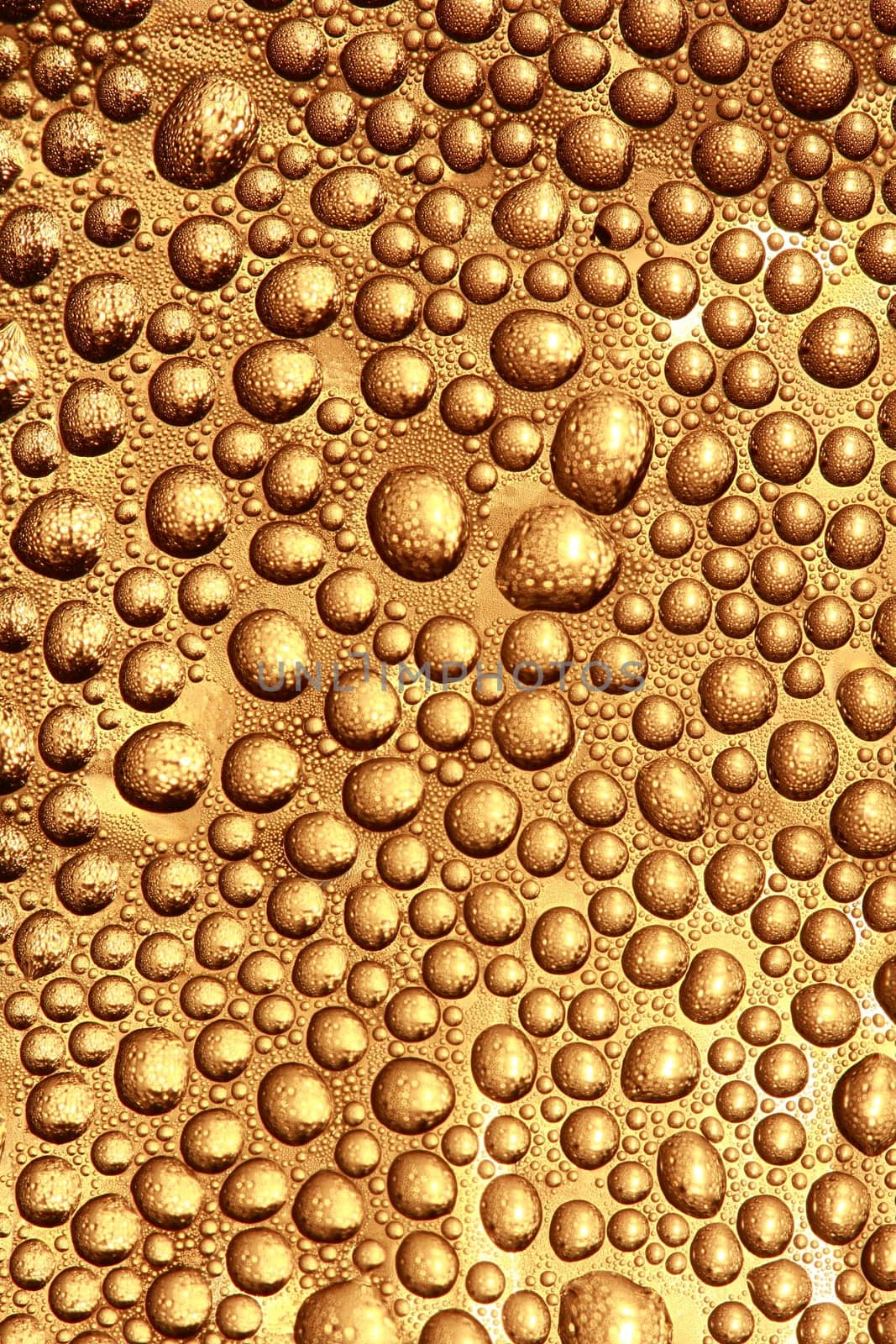 group of drop of water on glass surface