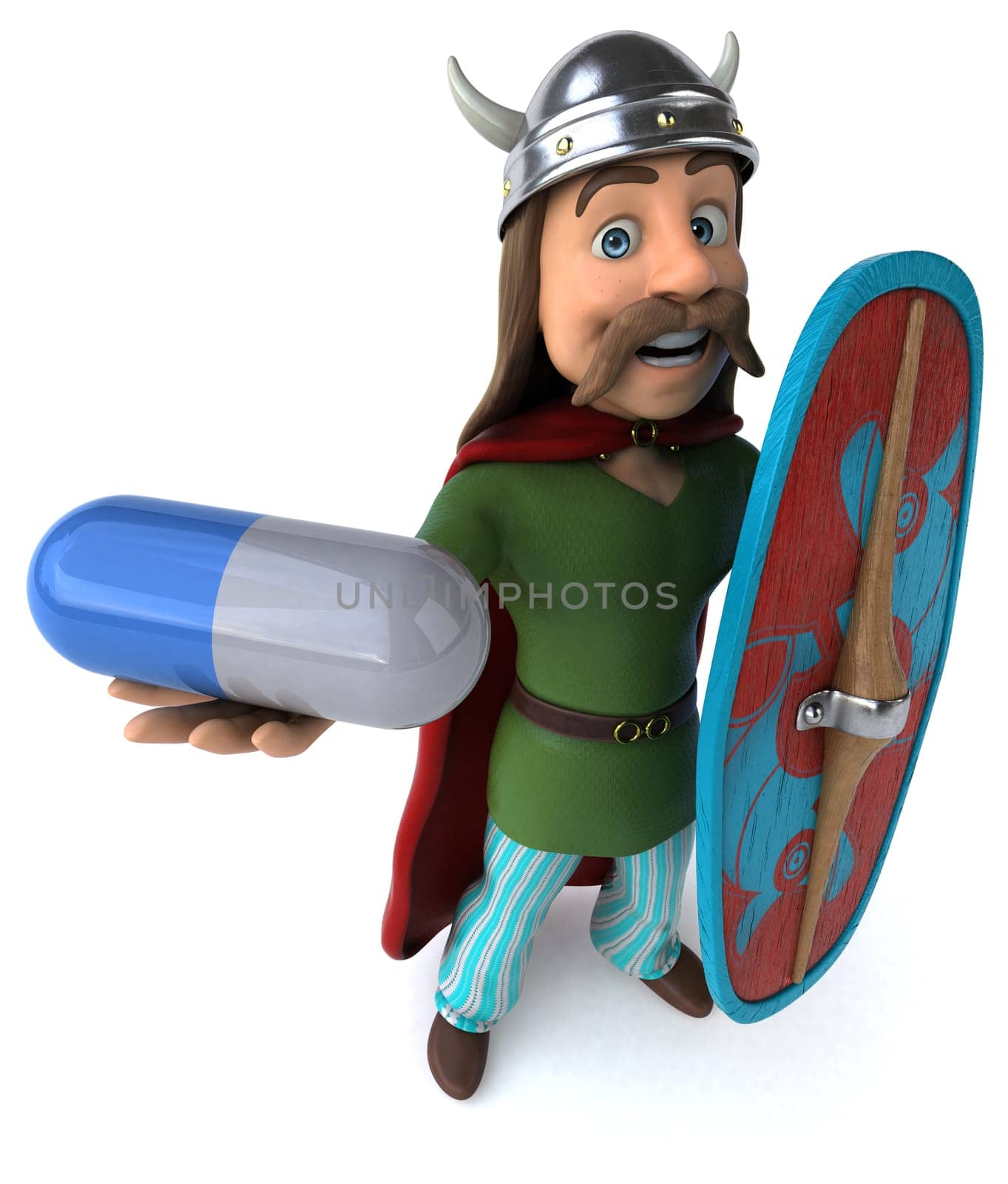 Fun Gaul - 3D Illustration