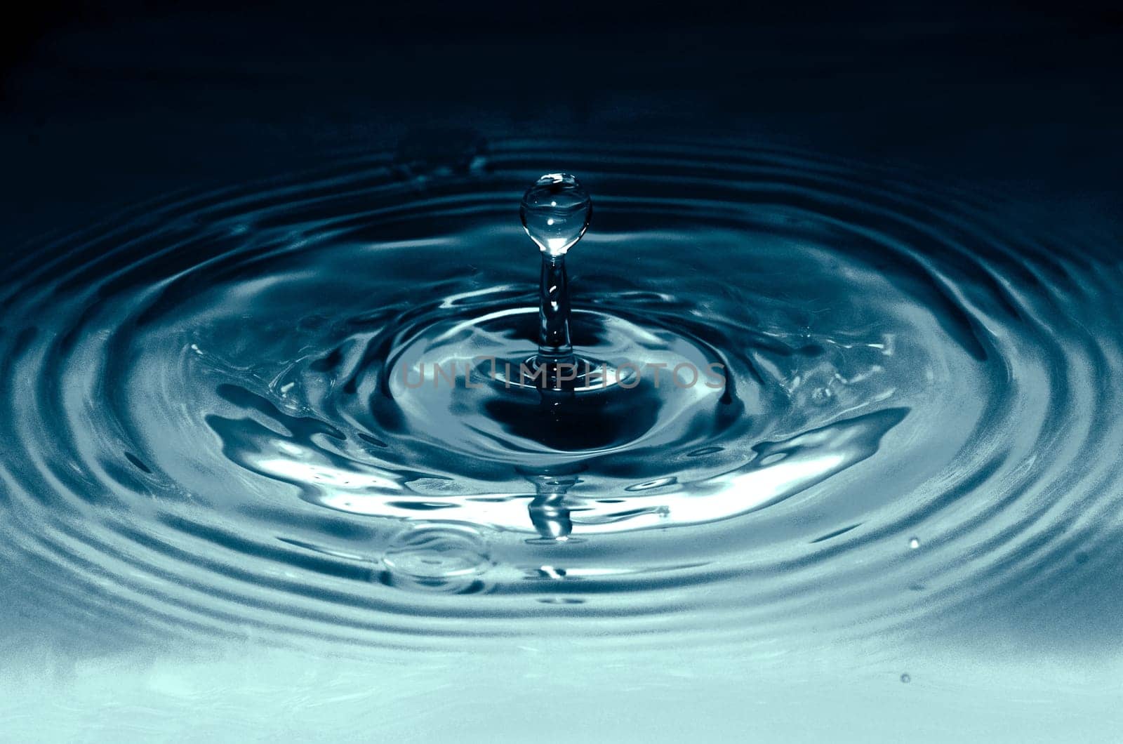 a water drop color background