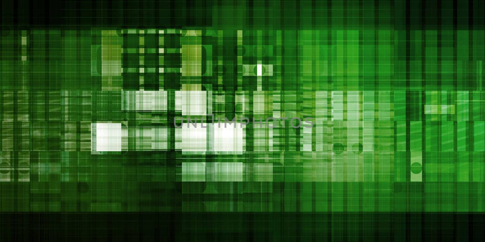 Data Science as a Business Technology Concept Background
