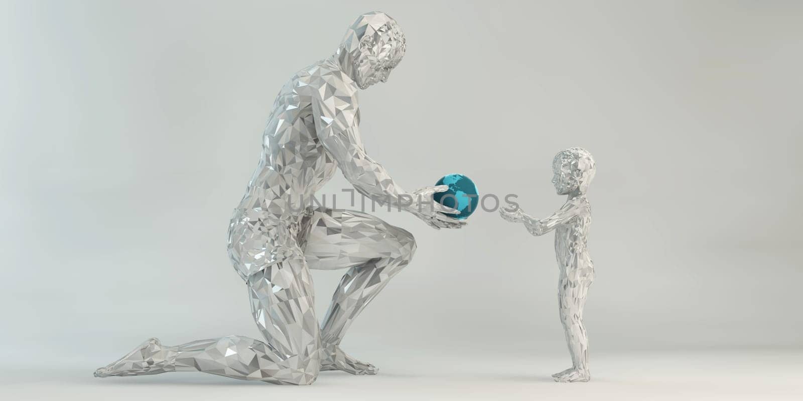 Give Your Child the World as Parenting Concept