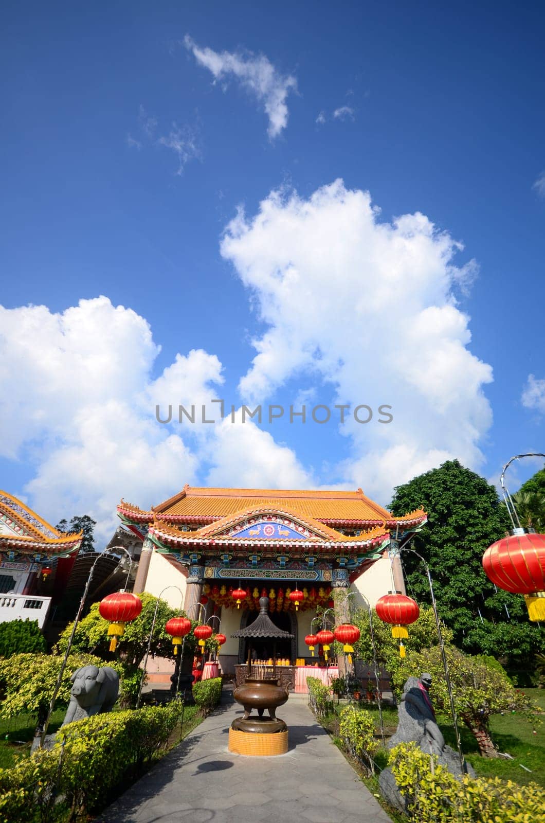 Lok kok si temple. Chinese Temple Penang Malaysia.