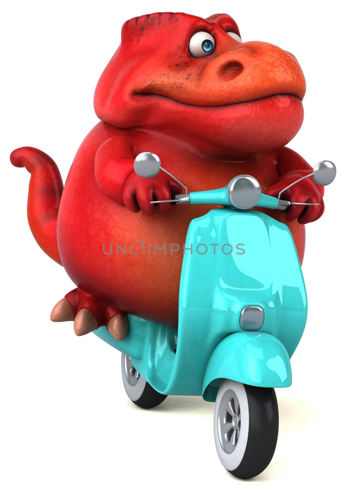 Fun Trex - 3D Illustration