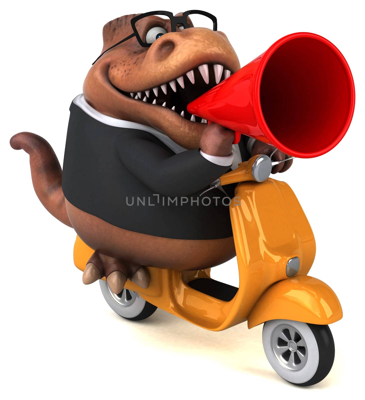 Fun Trex - 3D Illustration